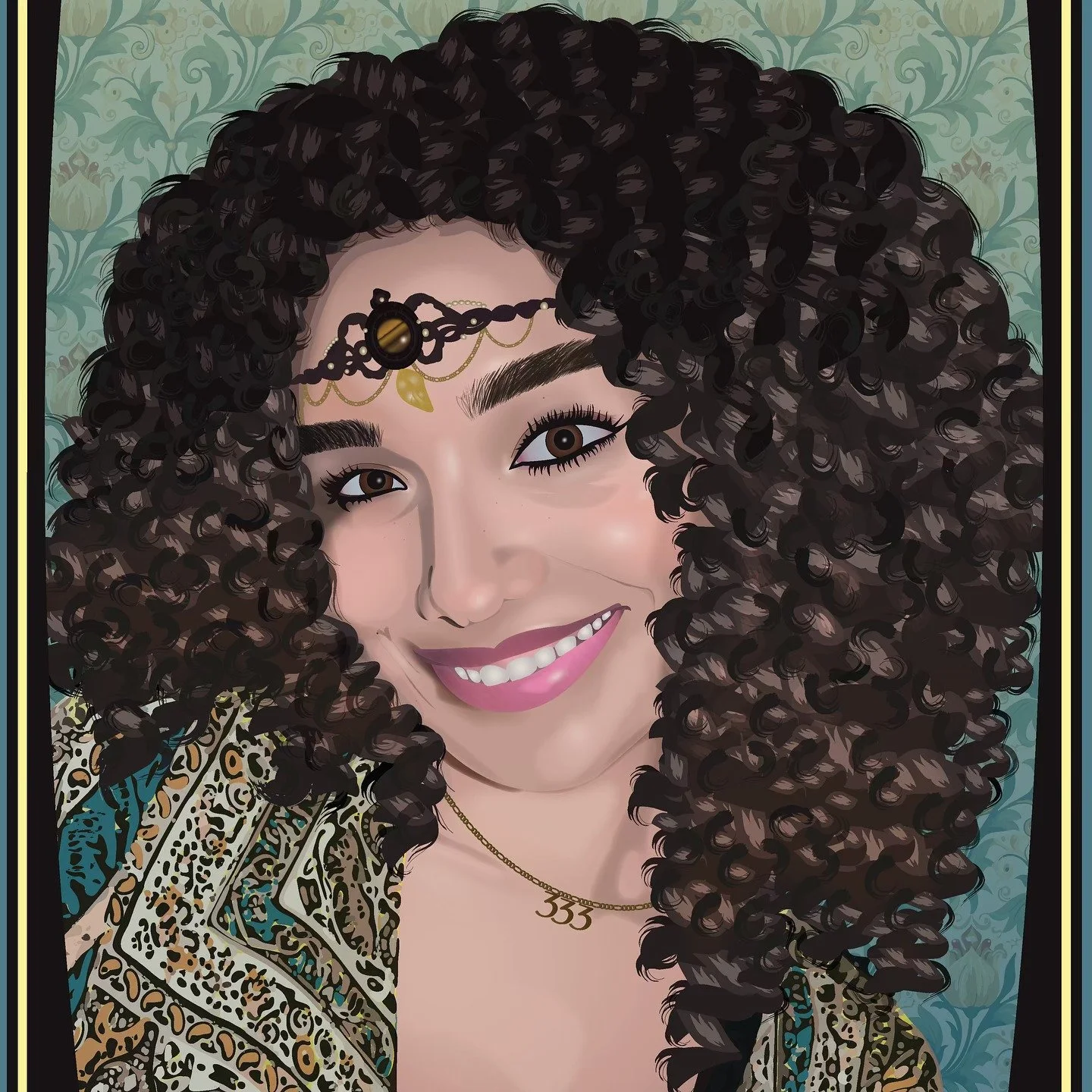 Self Portrait project for my digital illustration class, built on Adobe Illustrator. Final, Semi-comp, In progress/concept. 

I had so much fun doing this, I can probably pick at this and tweak it forever, but I&rsquo;ve got other projects to work on