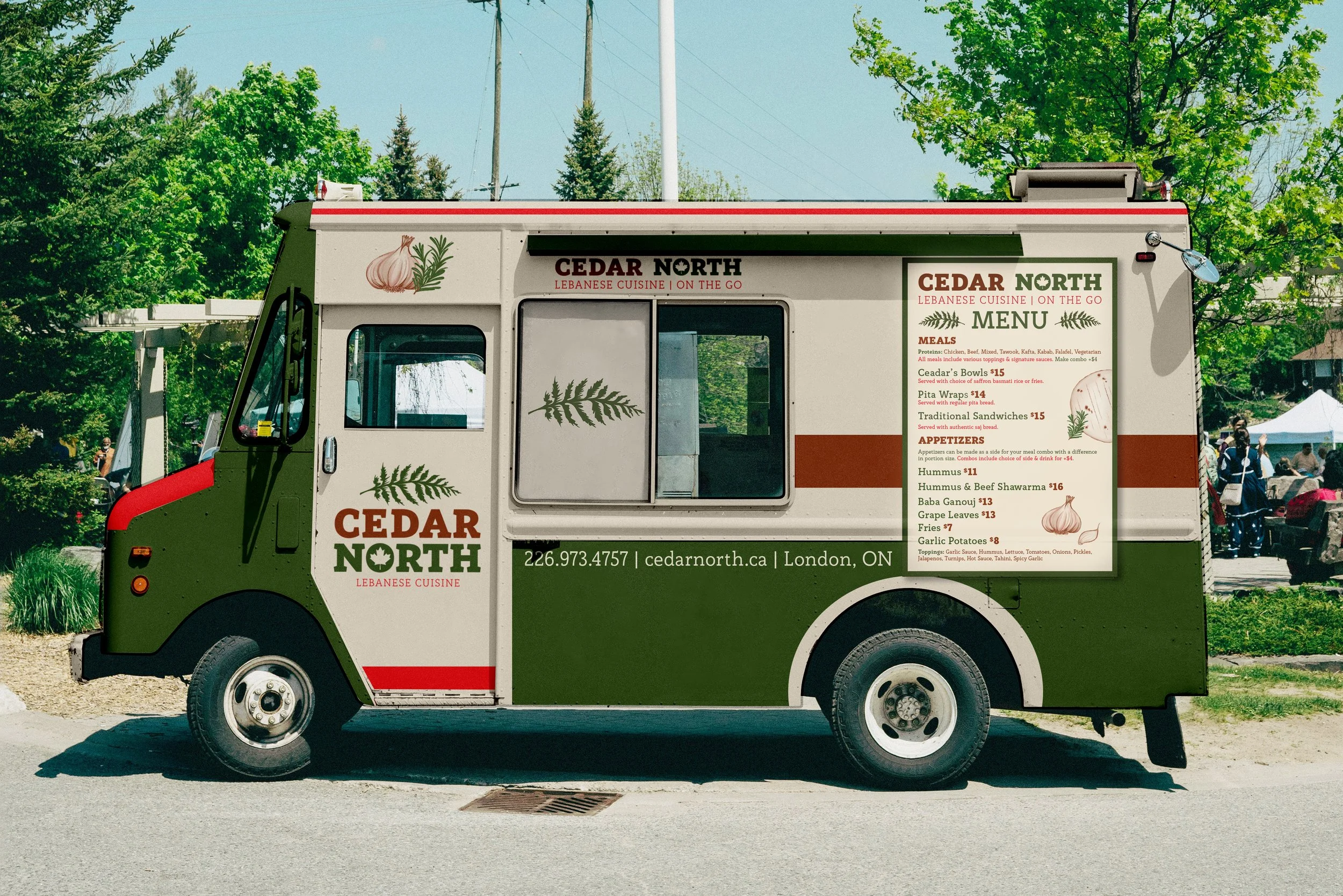 Restaurant Rebranding | Food Truck Concept | Adobe Photoshop | Adobe Illustrator