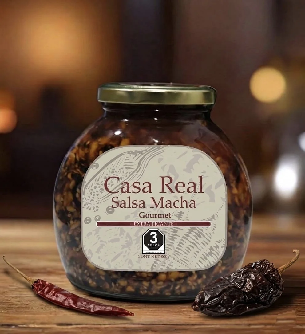 Salsa Macha Fusión Árbol (Intensidad Alta) Casa Real - 500 gr