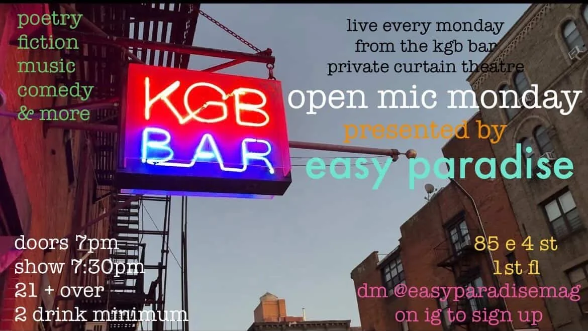 Easy Paradise Open Mic