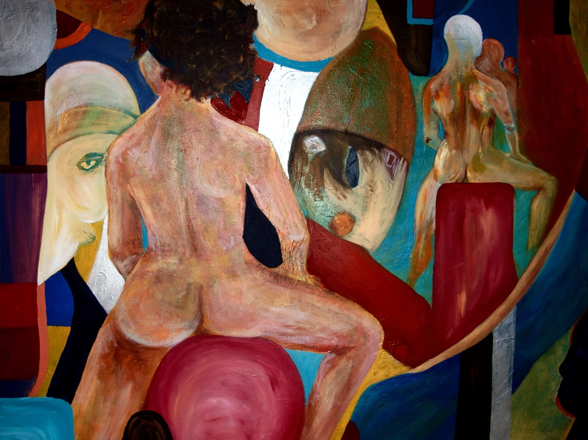 Circus, 2007, acrylic on canvas, 36'x48'.jpg
