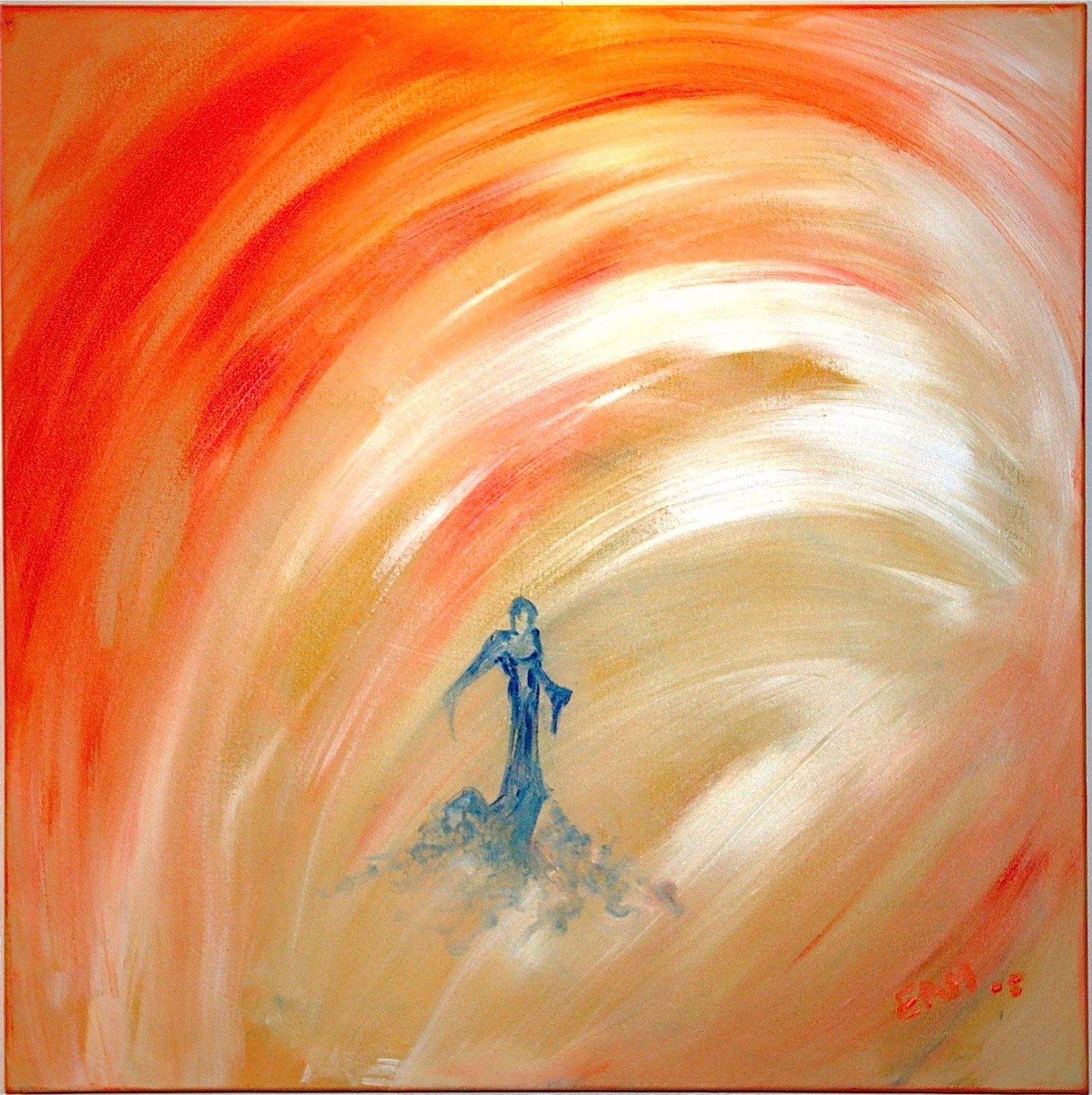 Soul Storm, 2008, acrylic on canvas, 36'x36'.jpg