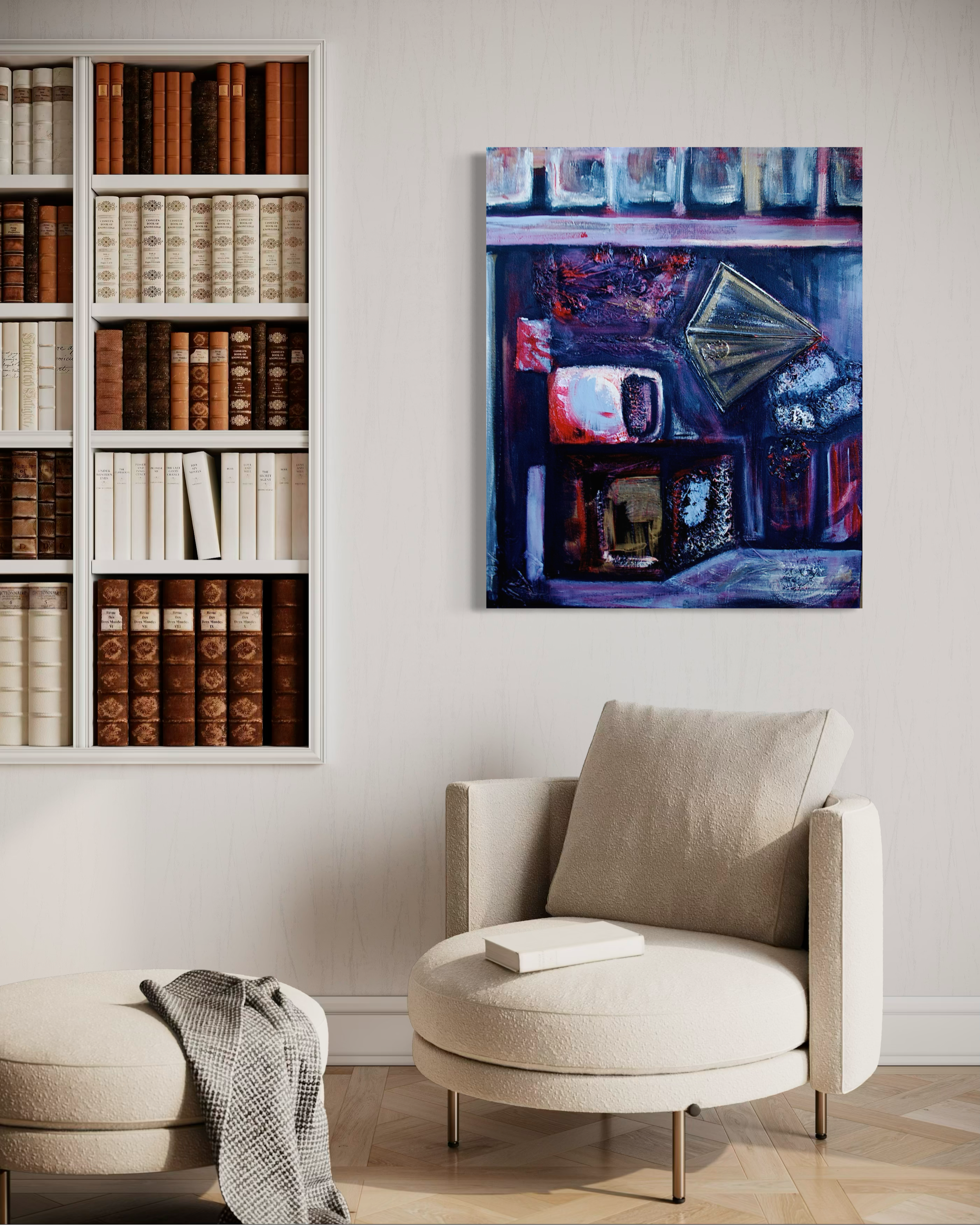 Plateau 1920, 2011, mixed media on canvas, 24