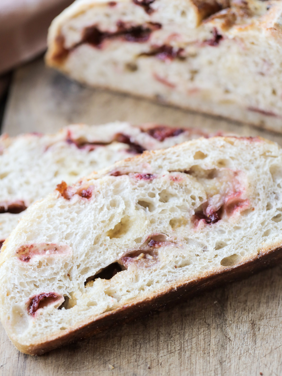 Limited Edition- Strawberry White Chocolate Powerdough Loaf