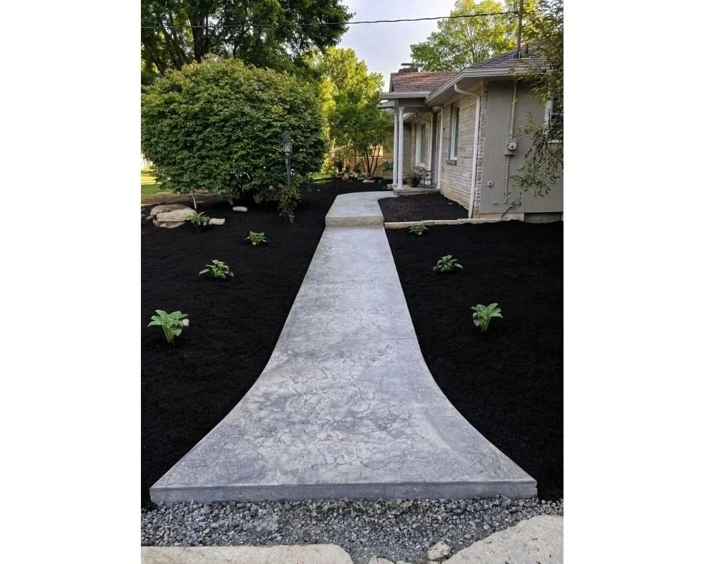 Sidewalk to Front Door - Cement Project