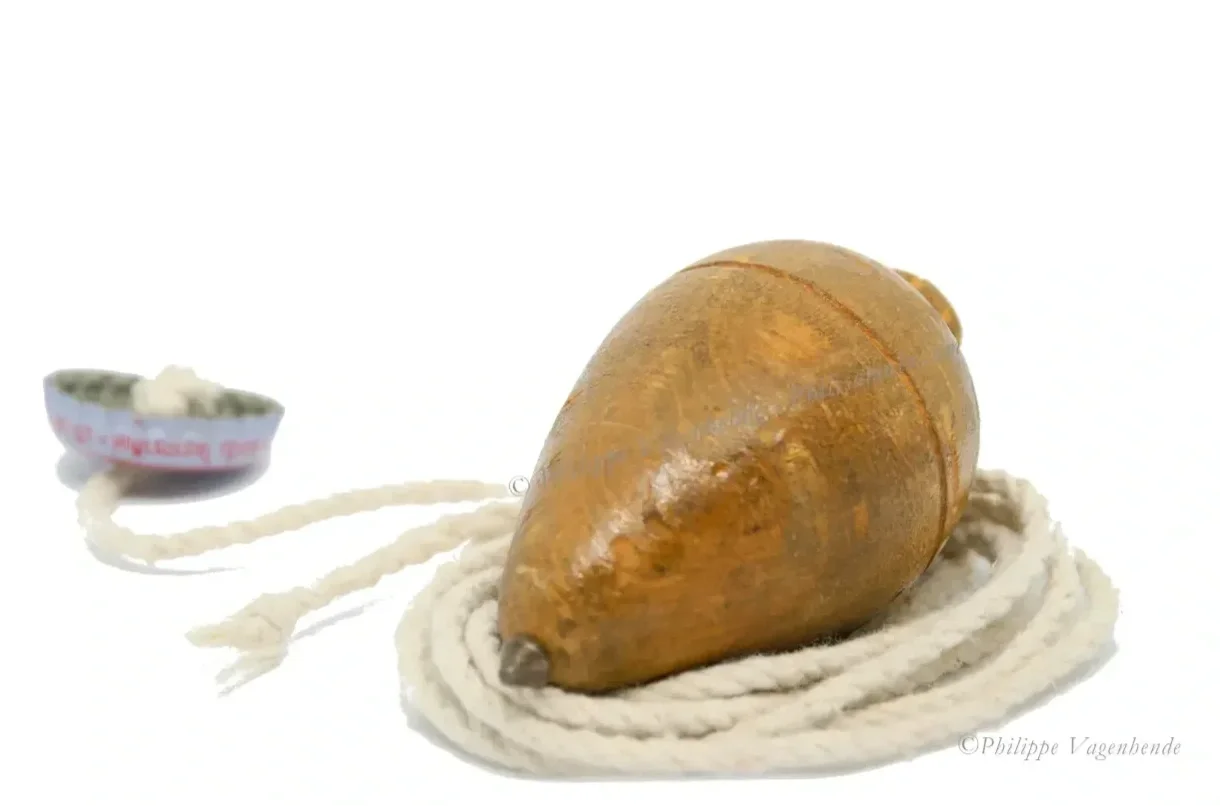 India - Lattu - Wooden spinning top