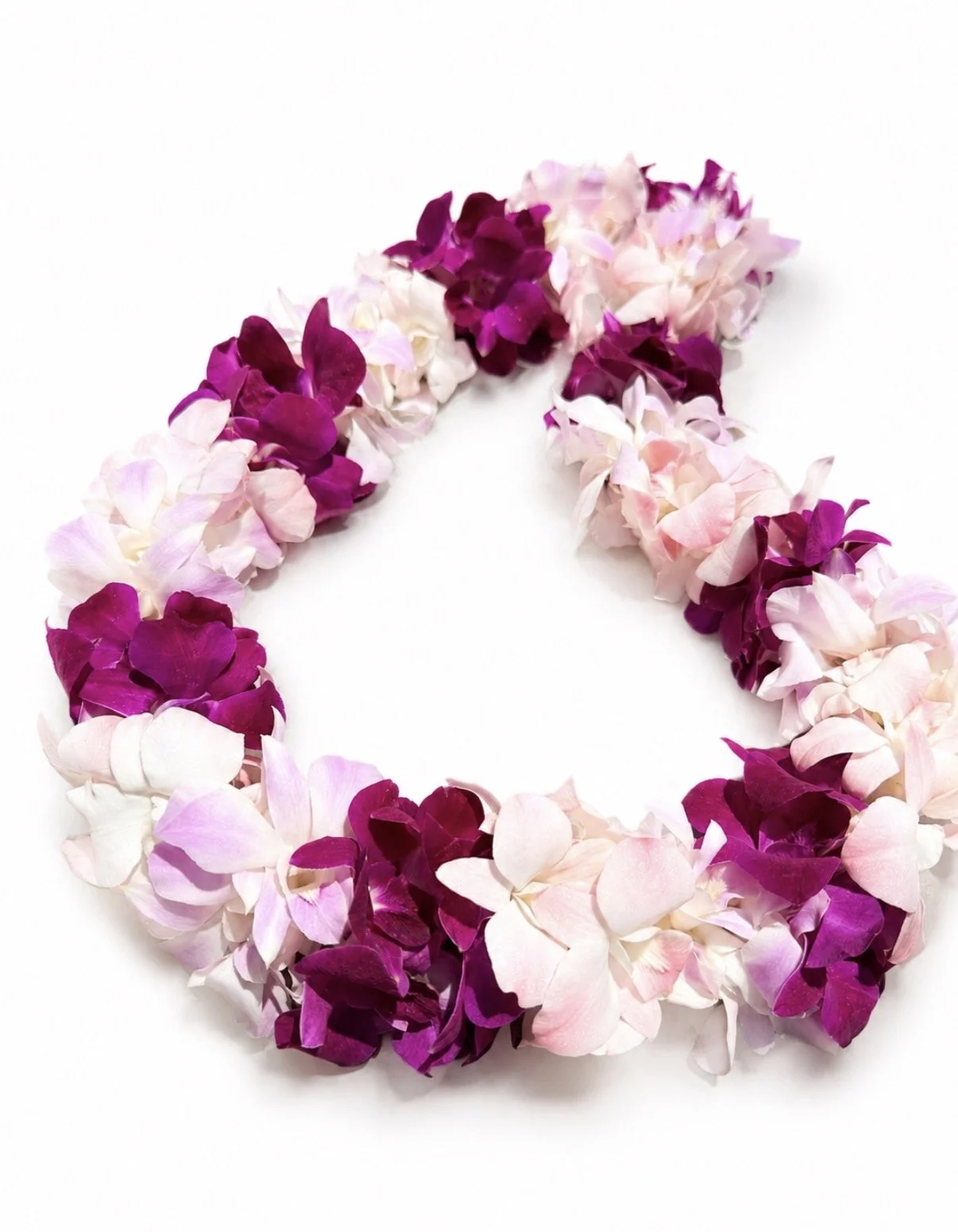 Blush Orchid Lei