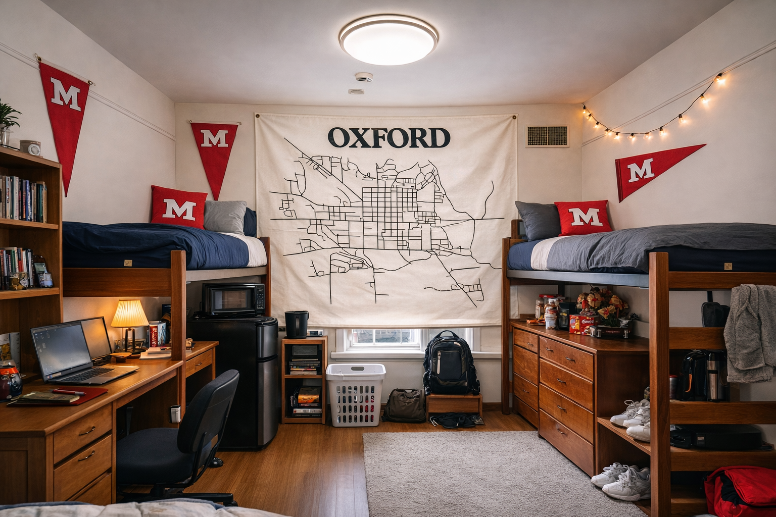 How to Decorate Your Dorm with an Oxford, Ohio Banner