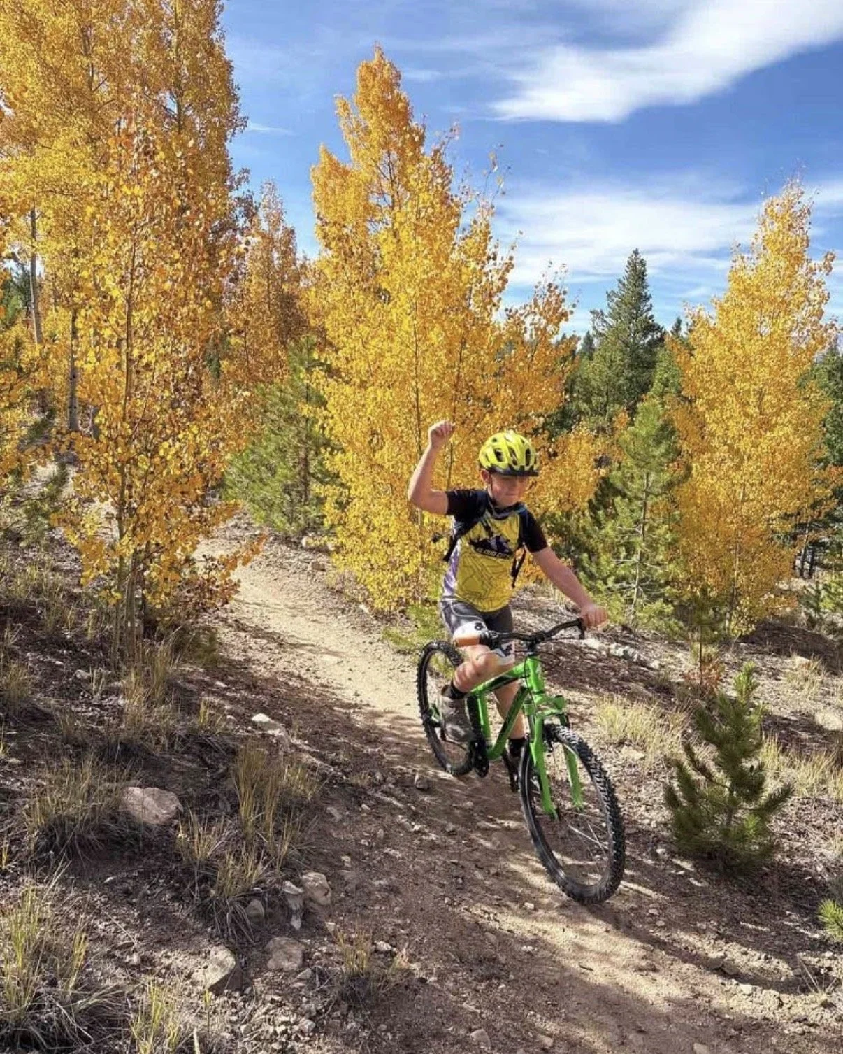 Fall Mountain Bike Team