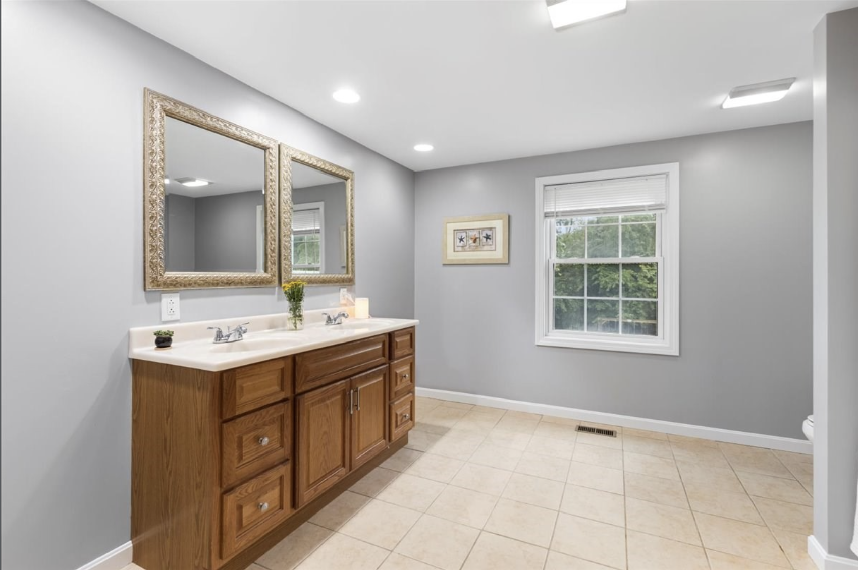 Before master bathroom