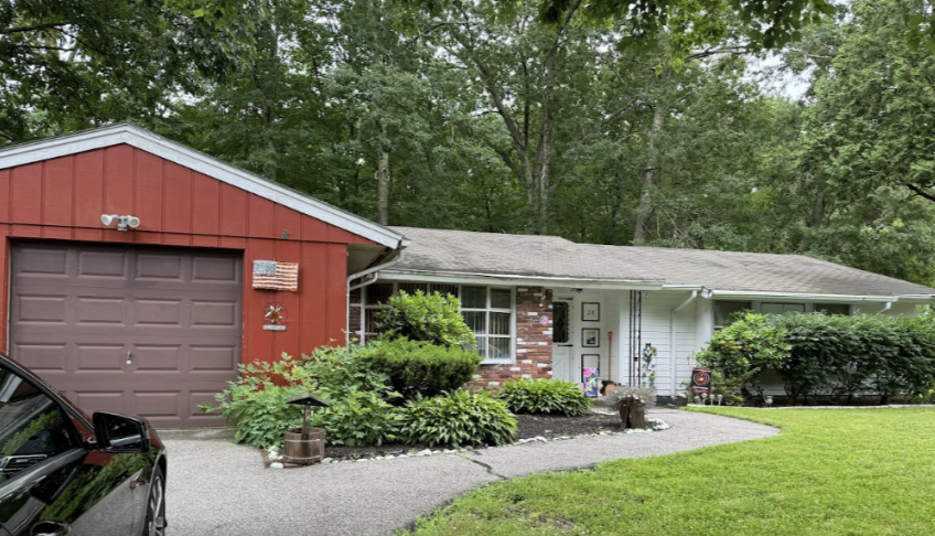 Exterior before
