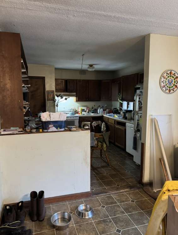 Kitchen before