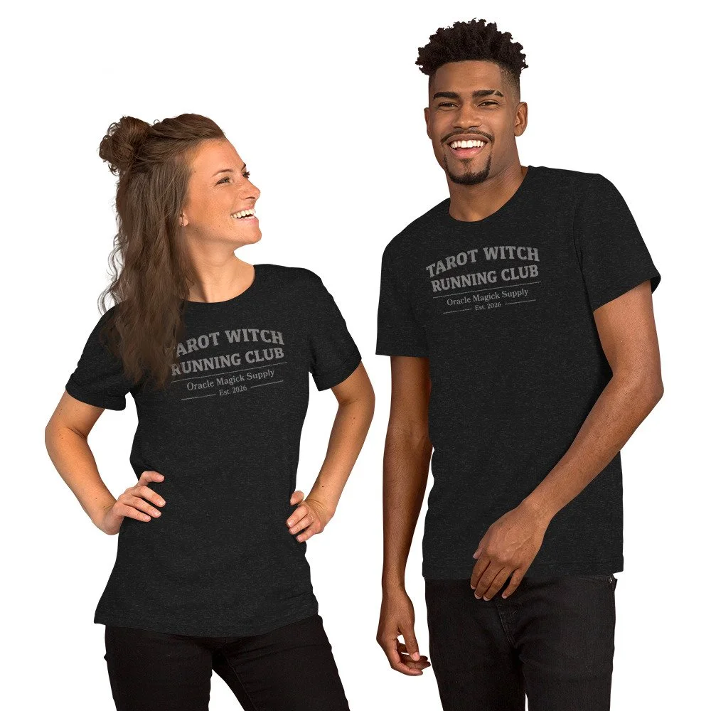 Tarot Witch Running Club Tee (Unisex)