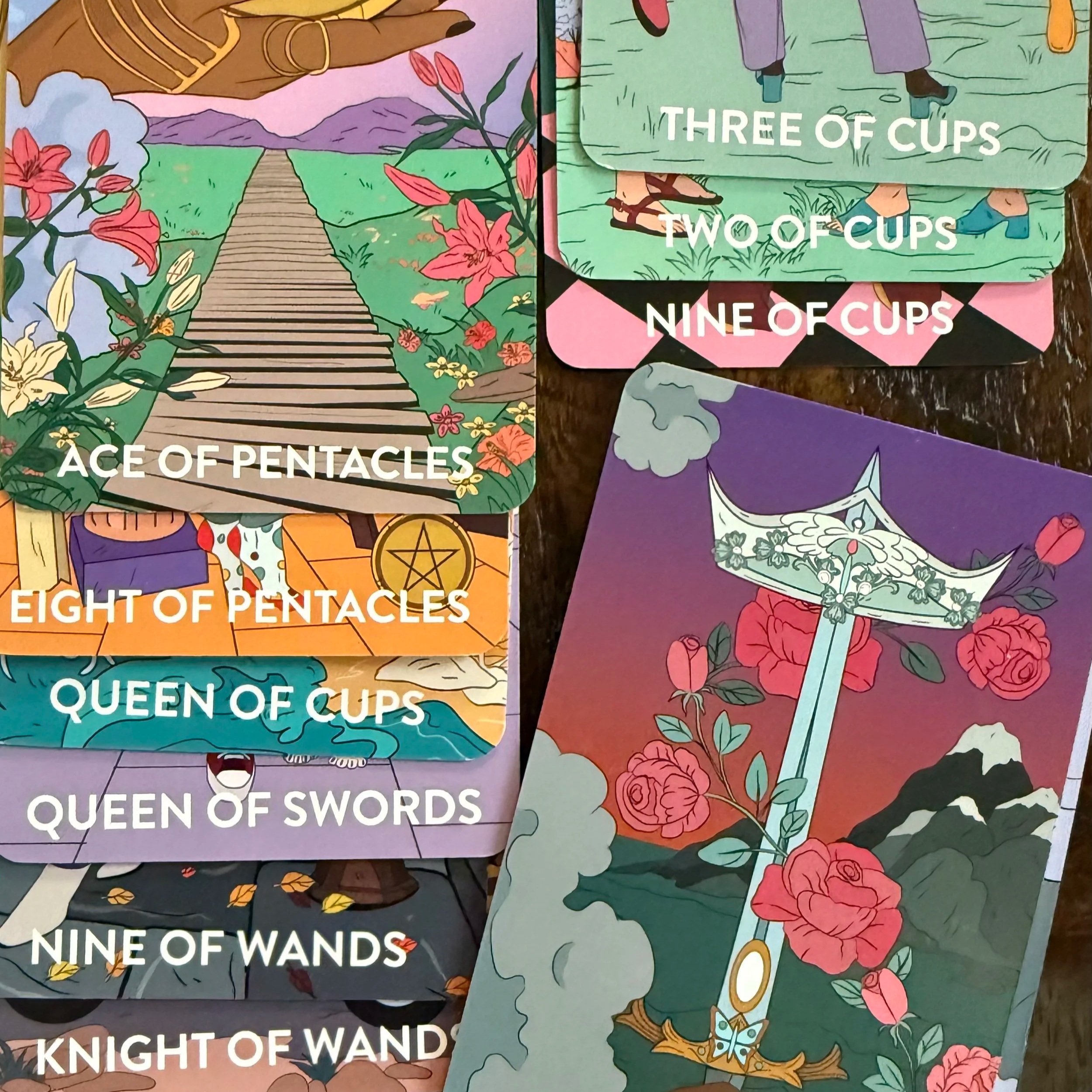 The Four Tarot Suits Explained: Wands, Cups, Swords and Pentacles