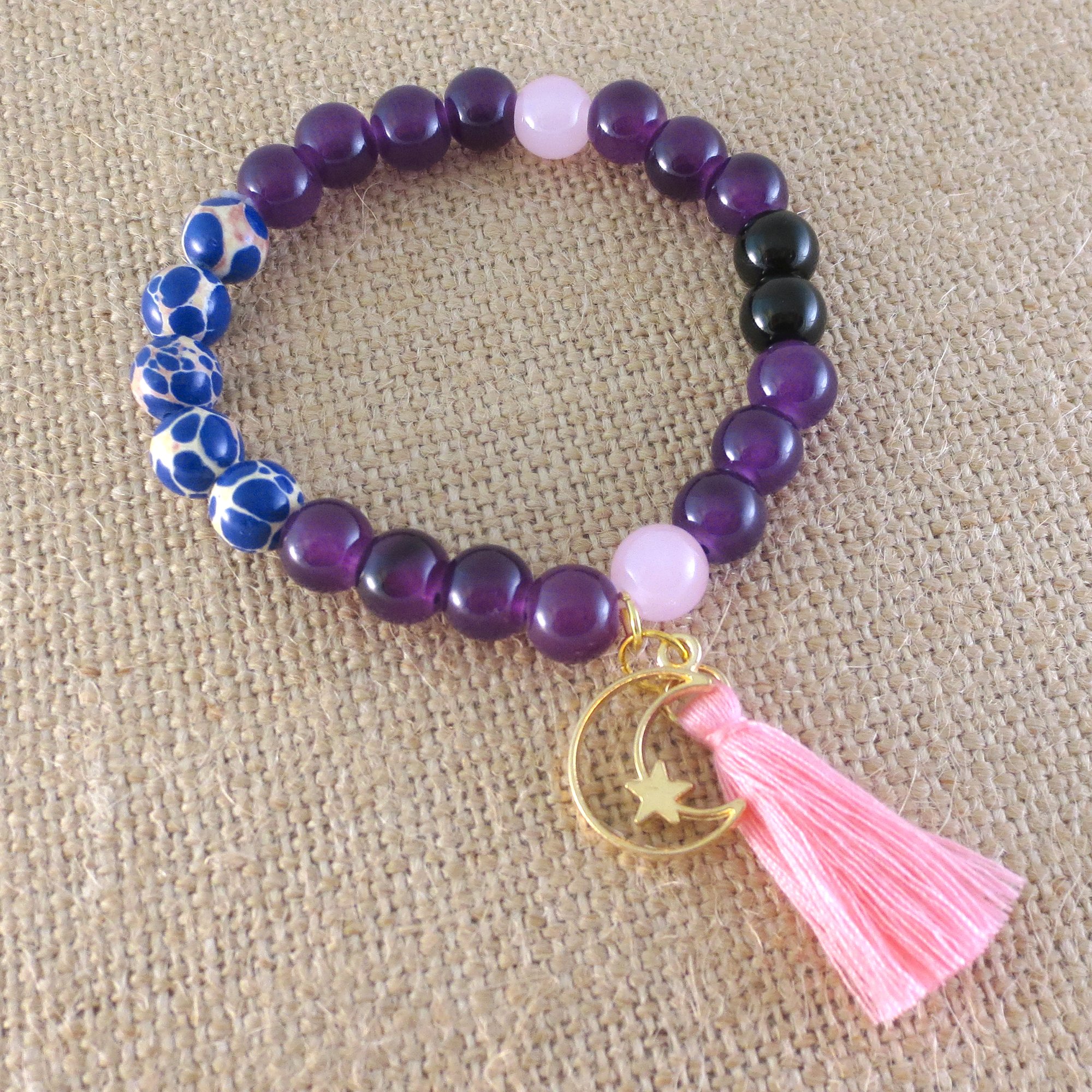 Quiet the Storm Stretch Bracelet