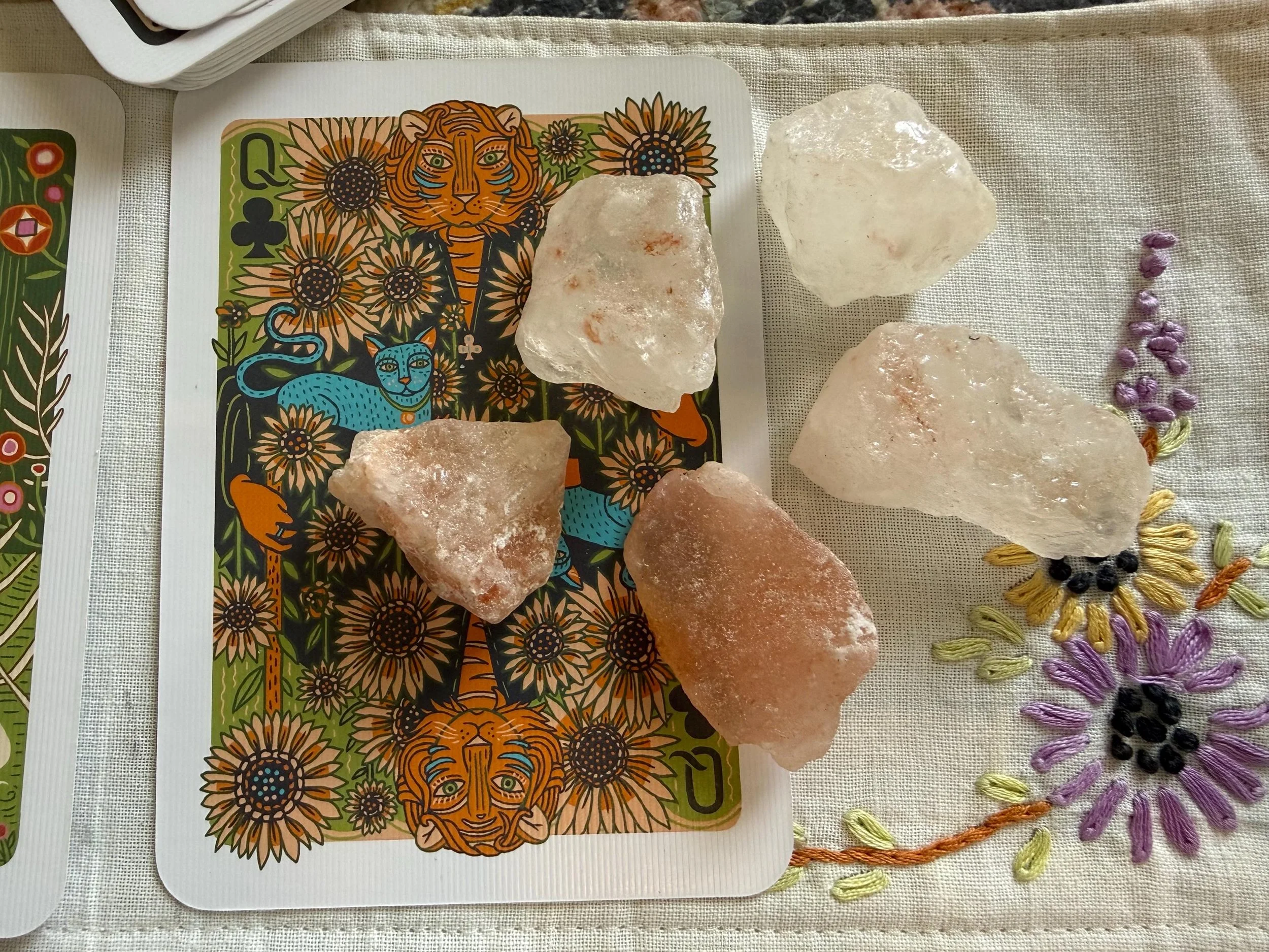 Pink Moon Charged Himalayan Salt Crystals