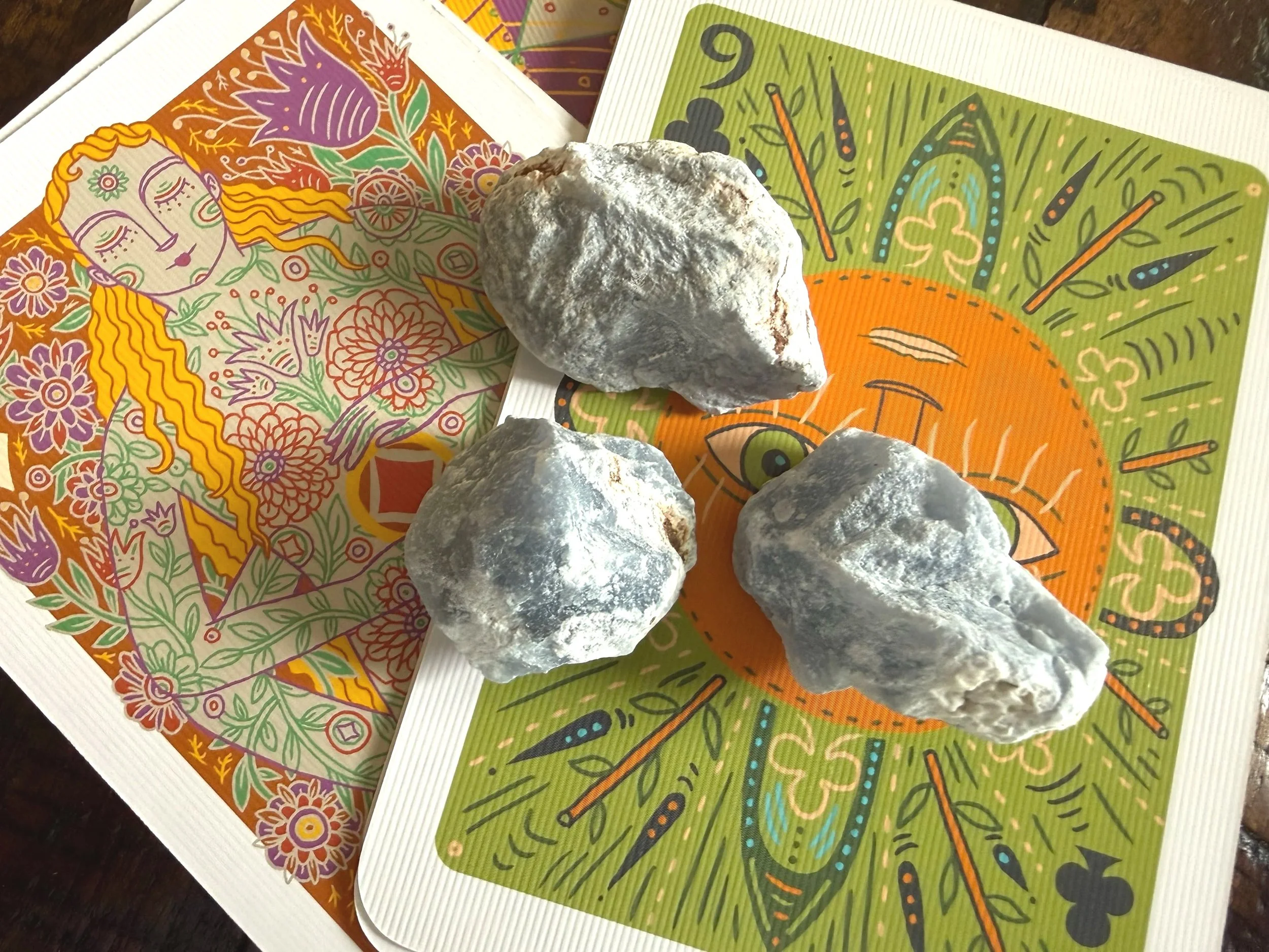 Raw Angelite Nuggets