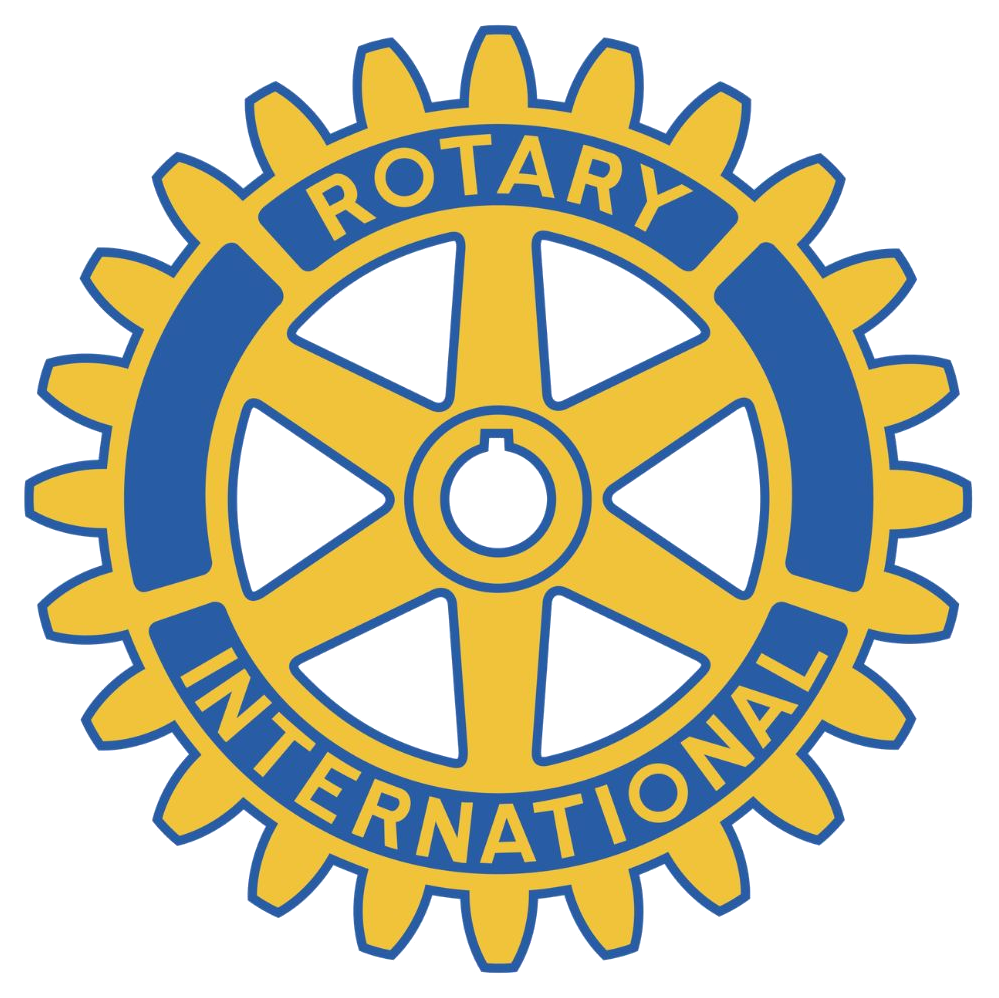 Rotary International member logo.