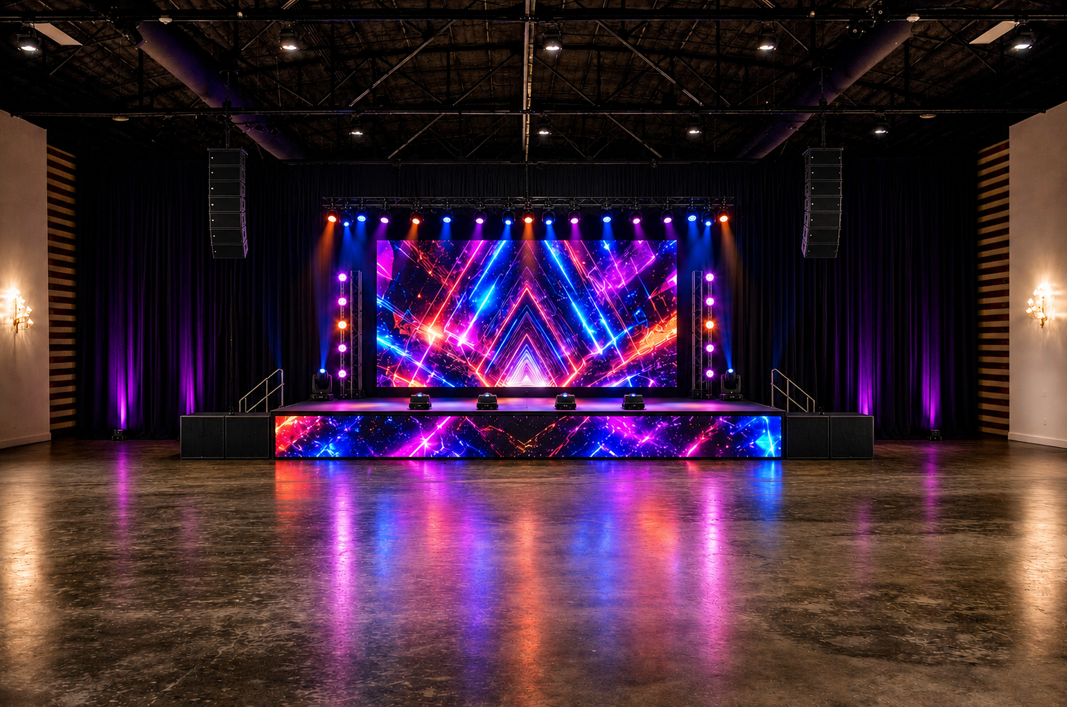 Revaire Video Wall backdrop and skirt.png