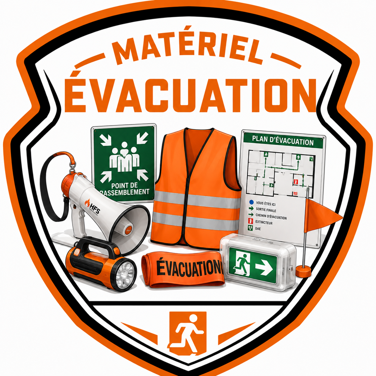 Matériel évacuation