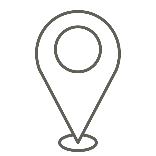 Icon of a map location marker.