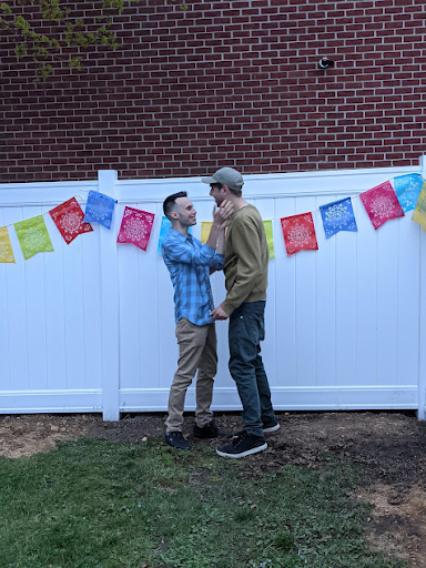 Larry and Rob at our cousin's birthday