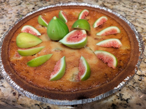Special Fig pie made by Chef Larry