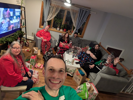 Hosting our first Christmas Dinner.