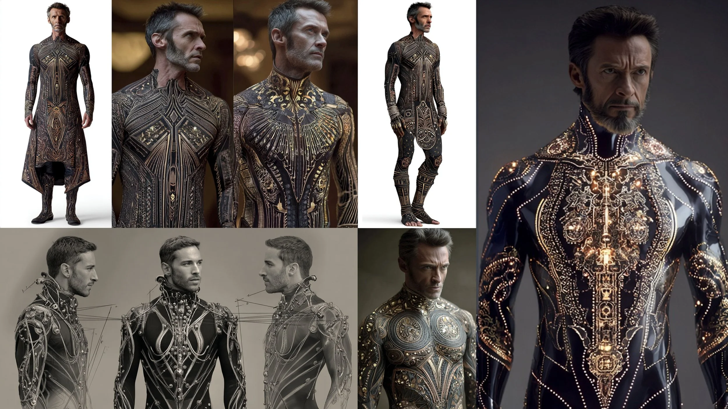 Male future costume designs