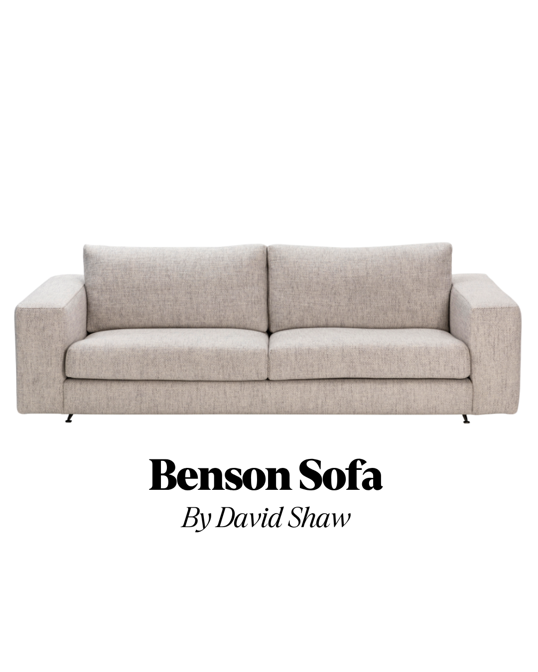 Benson Sofa by David Shaw