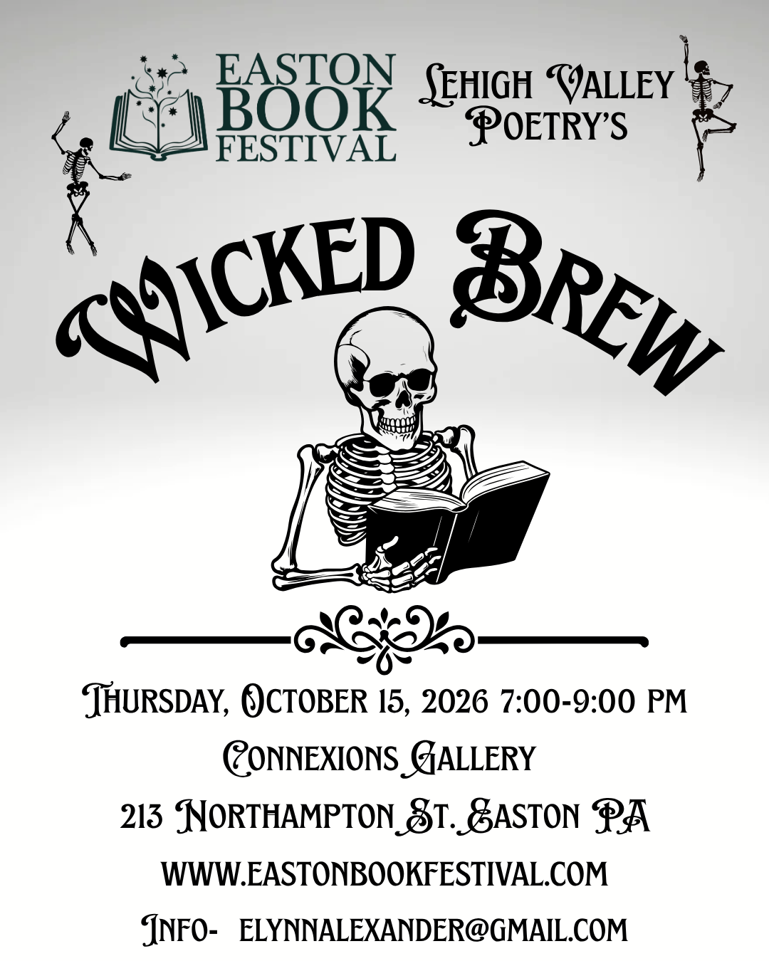 Wicked Brew, presented by Lehigh Valley Poetry