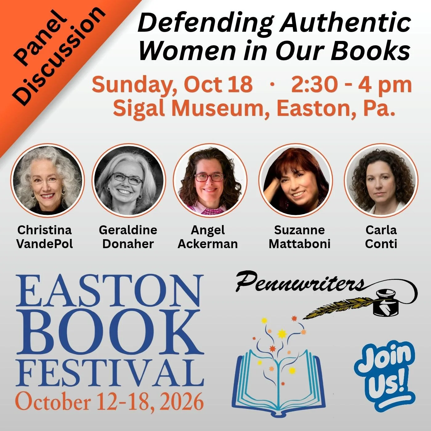 Defending Authentic Women in Our Books: Panel Discussion