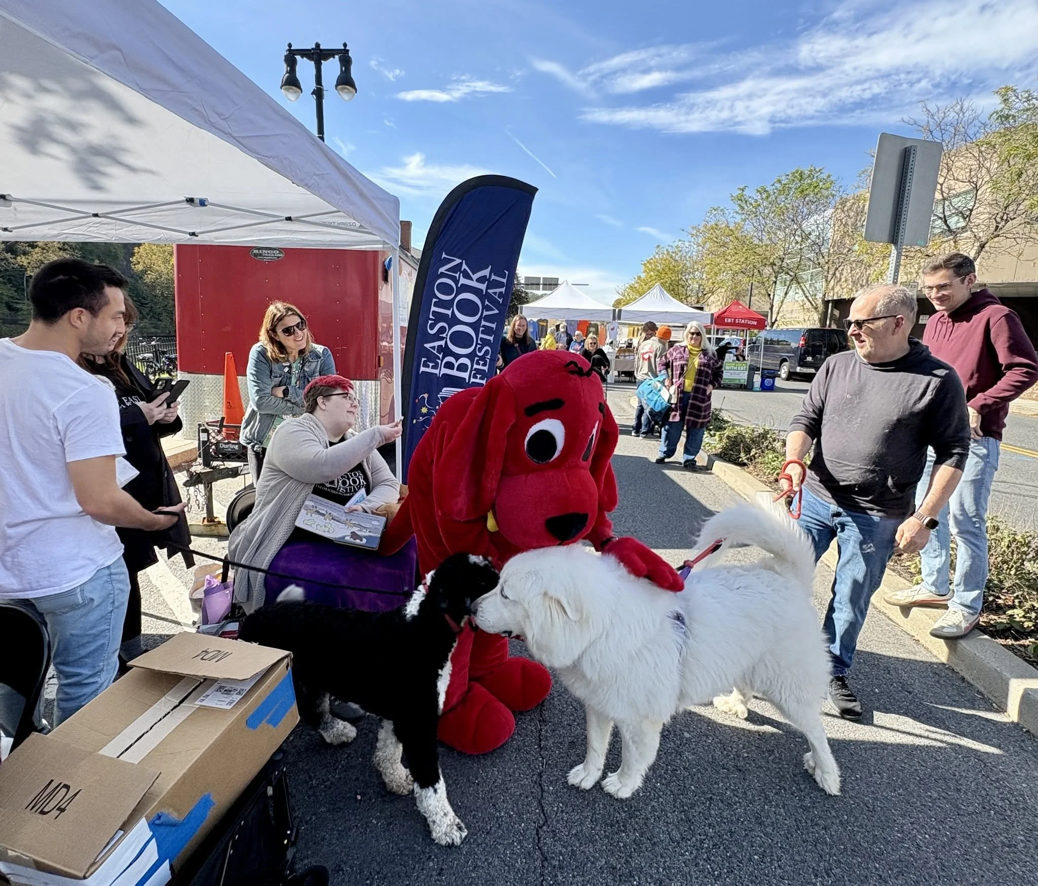 Storytime for Dogs, plus Meet Clifford the Big Red Dog