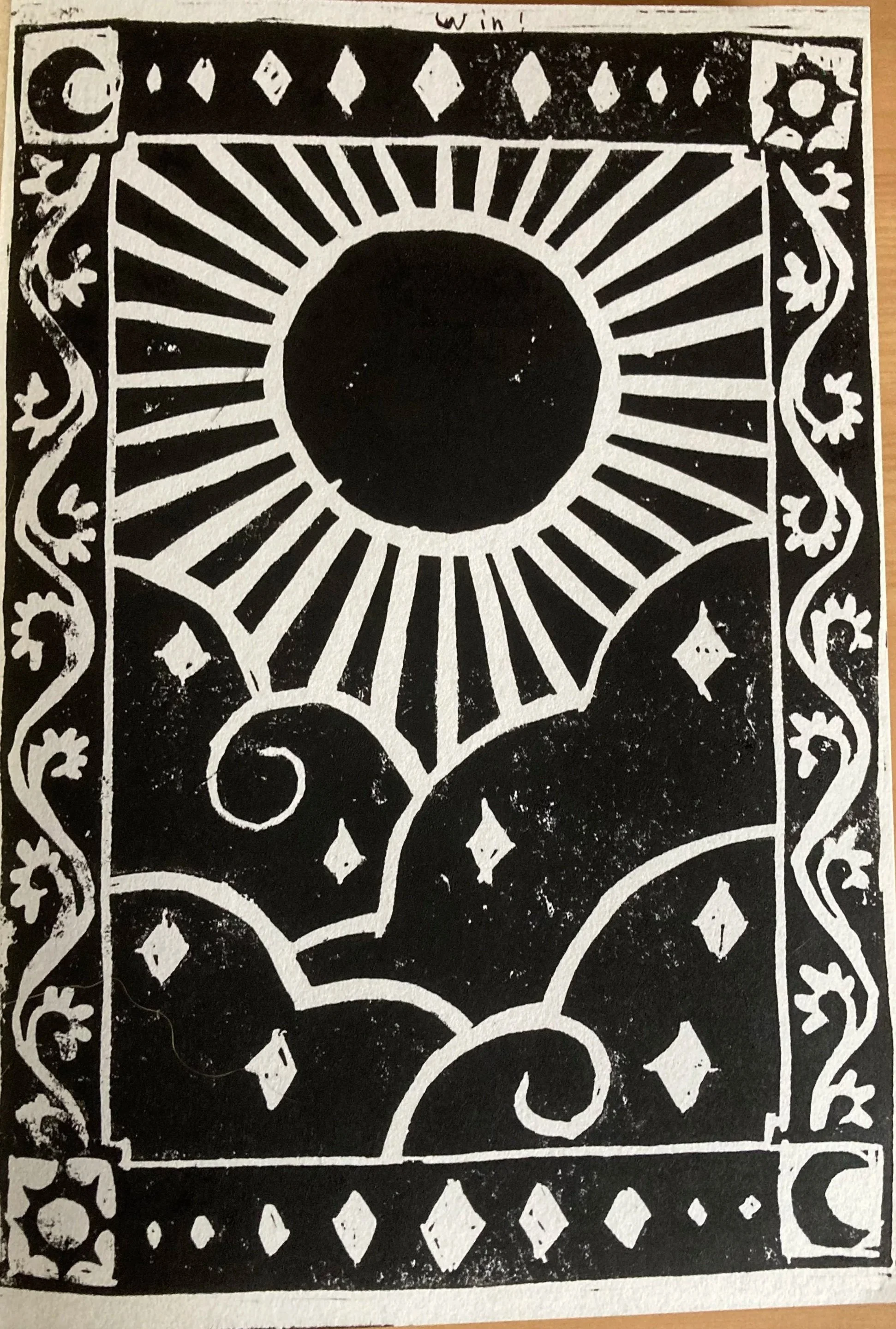 Lino Print || Personal