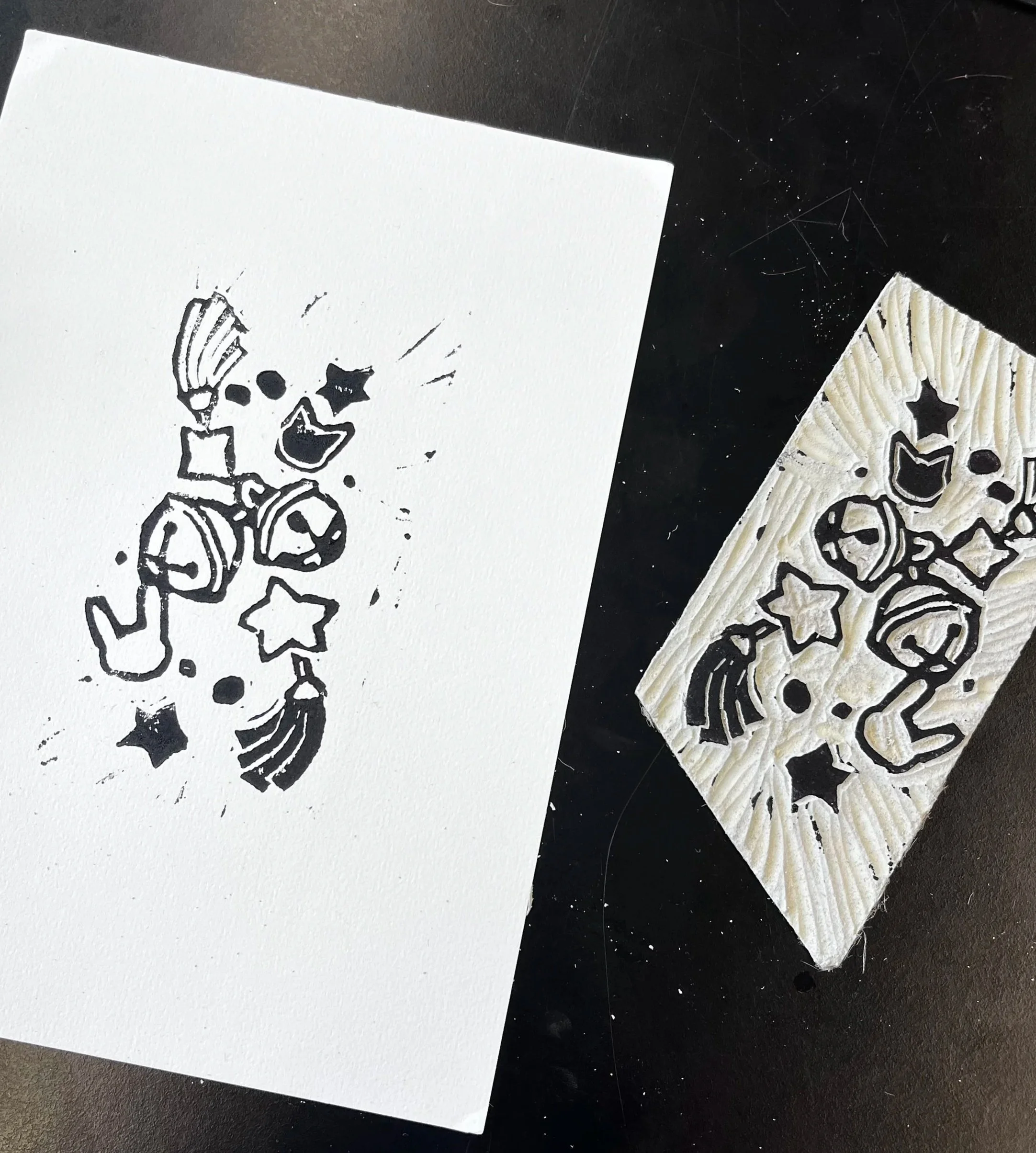 Lino Print || Personal