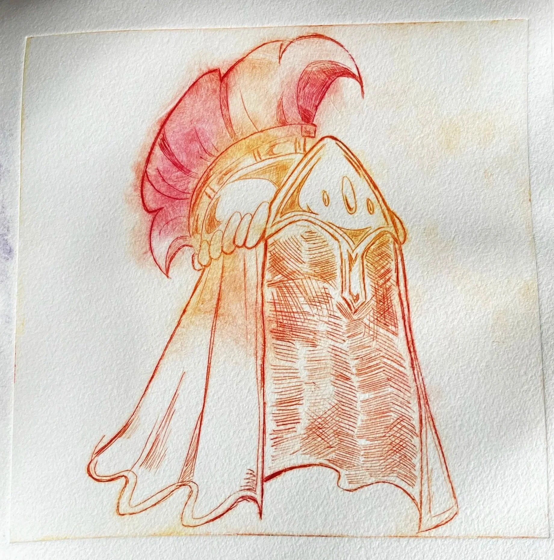 Drypoint Etching || Personal