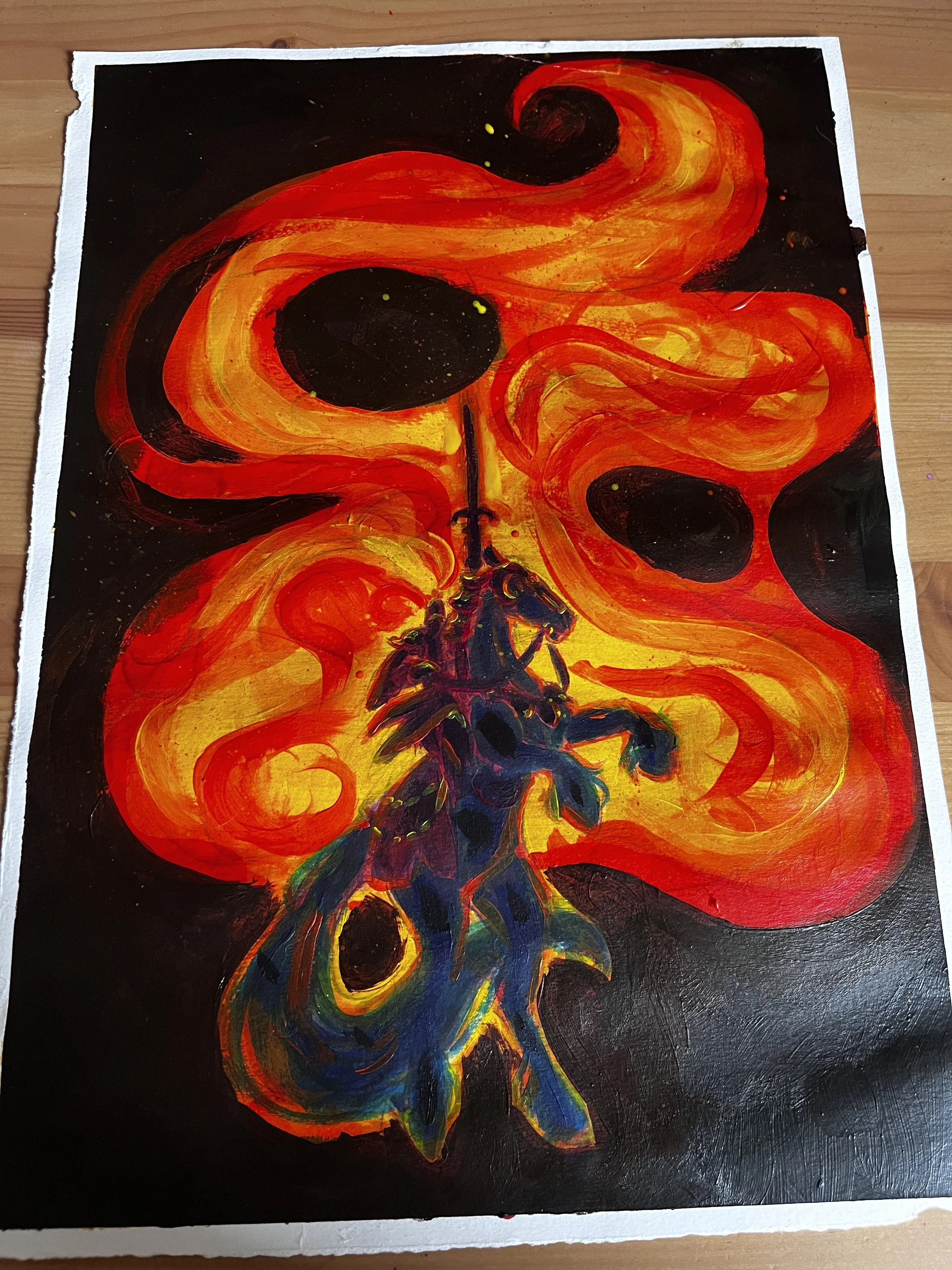 Illustration || Personal || Acrylic