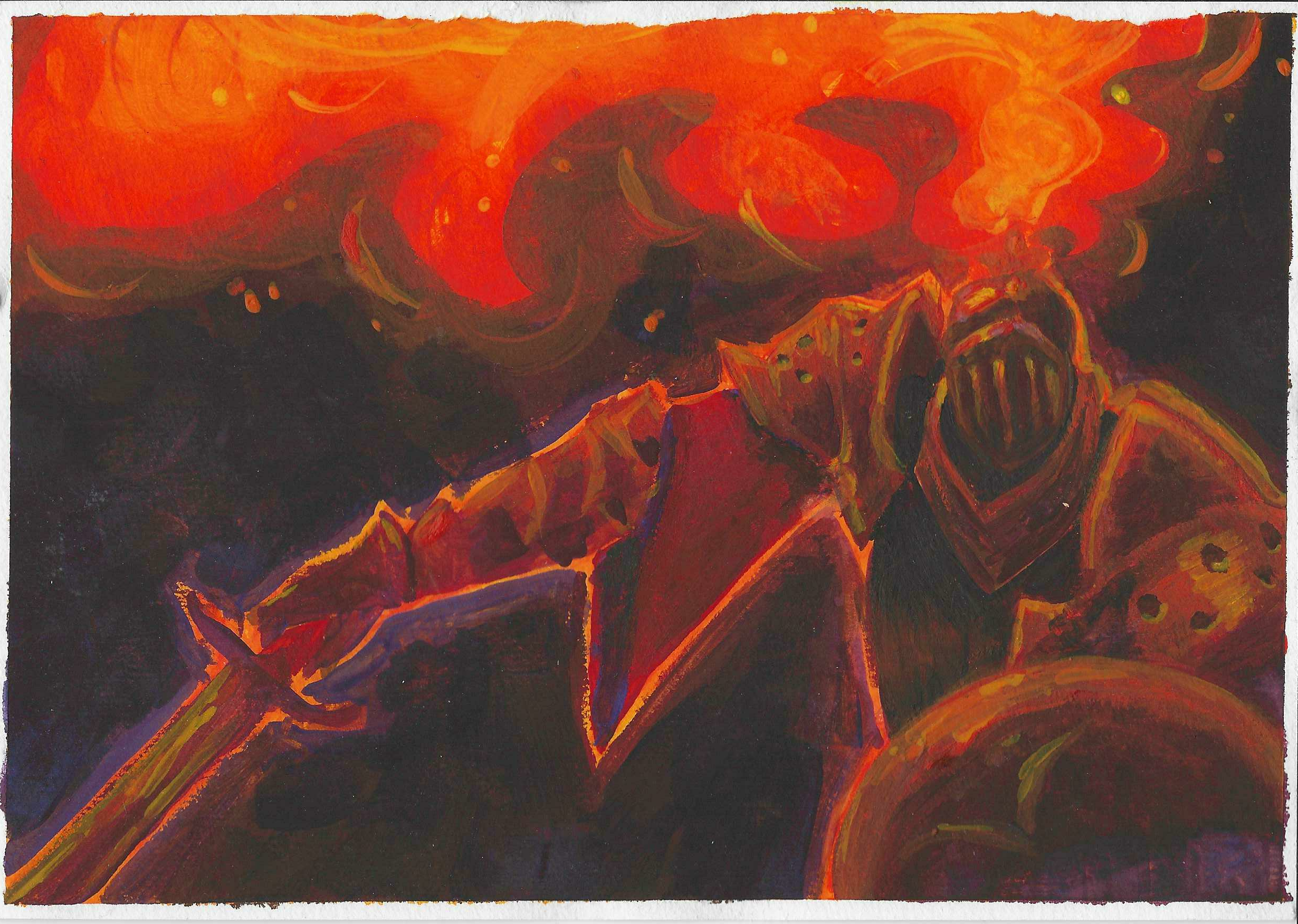 Illustration || Personal || Gouache