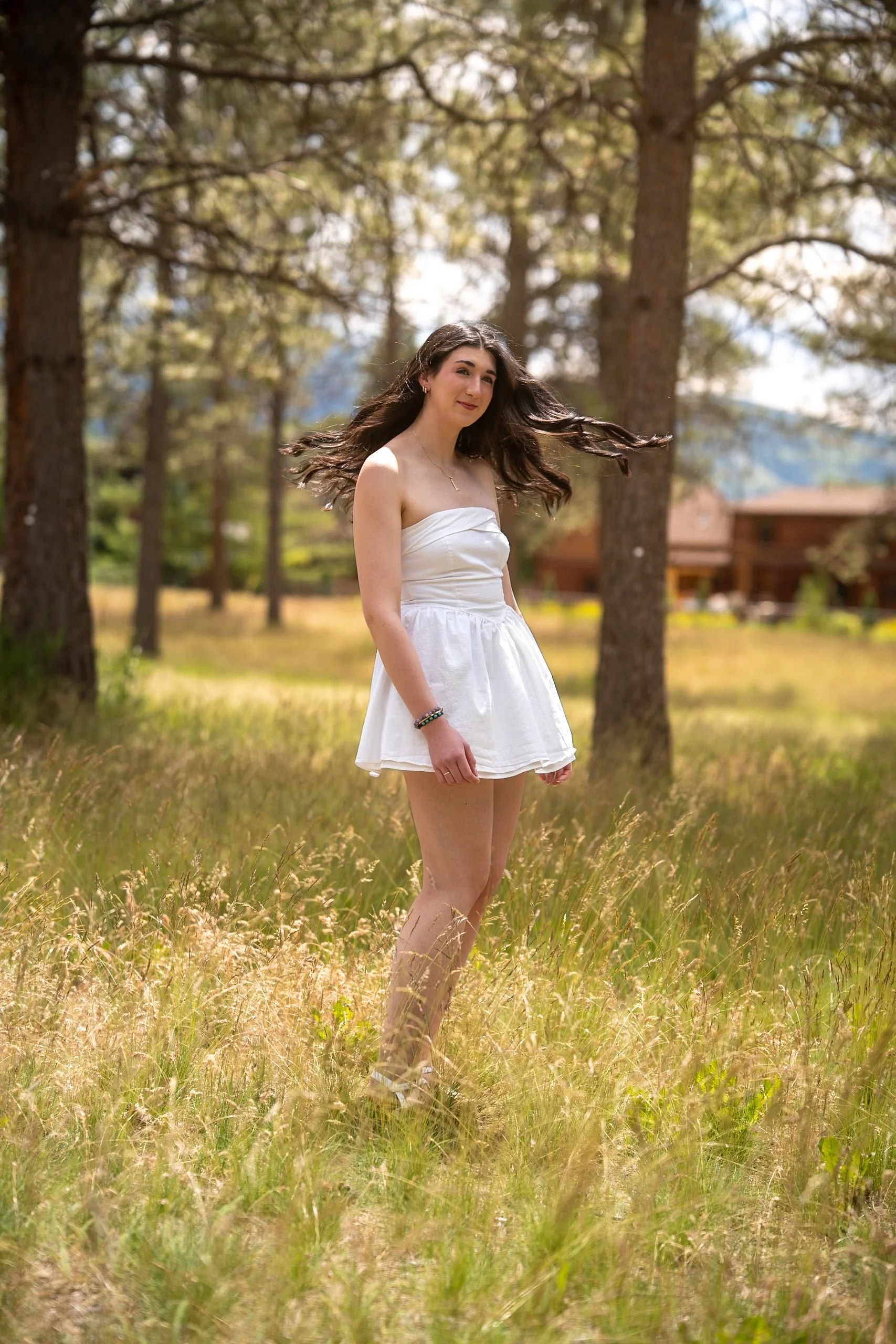 Missoula Montana Senior Photo In a Field