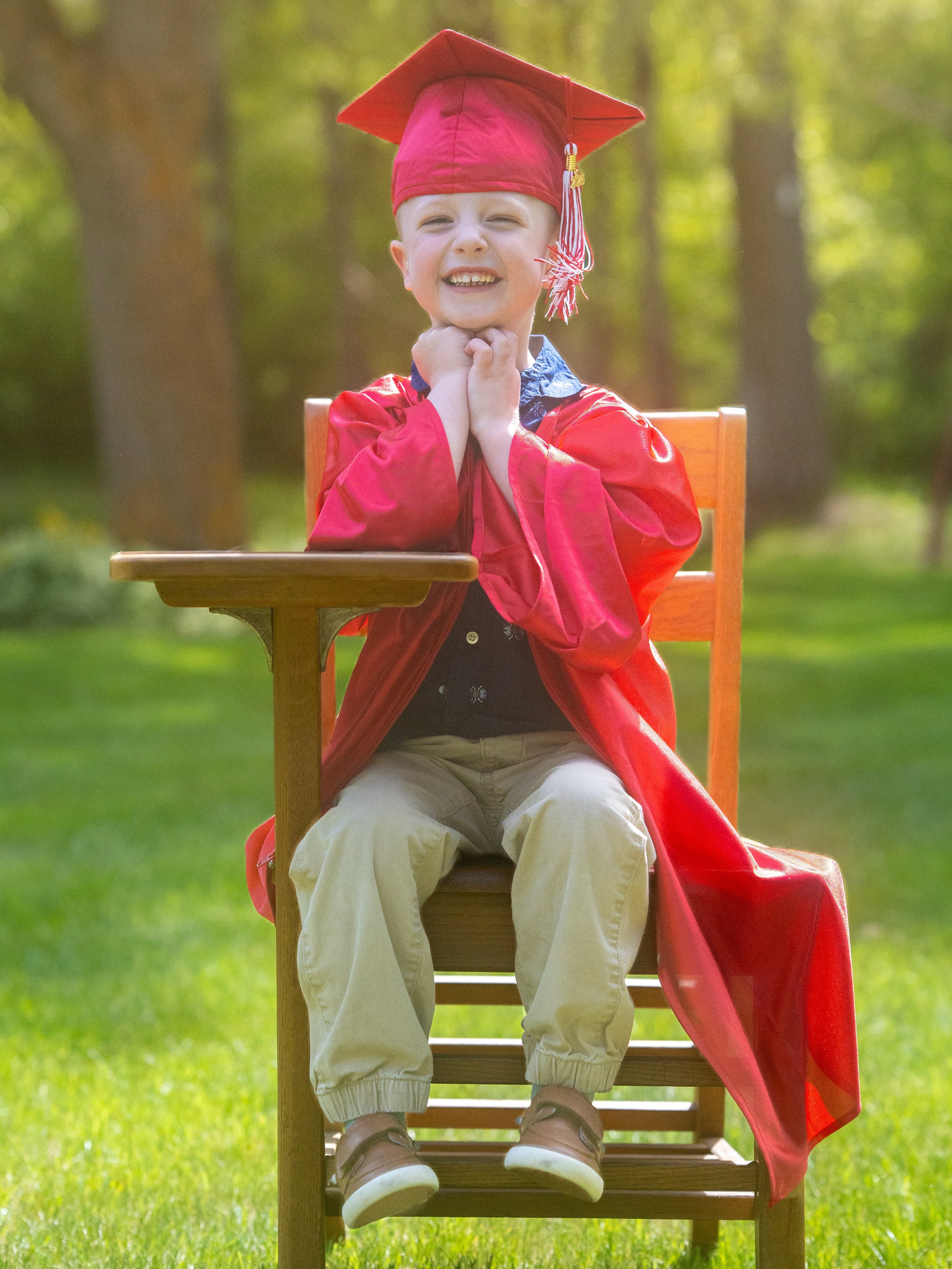Pre school graduation photo