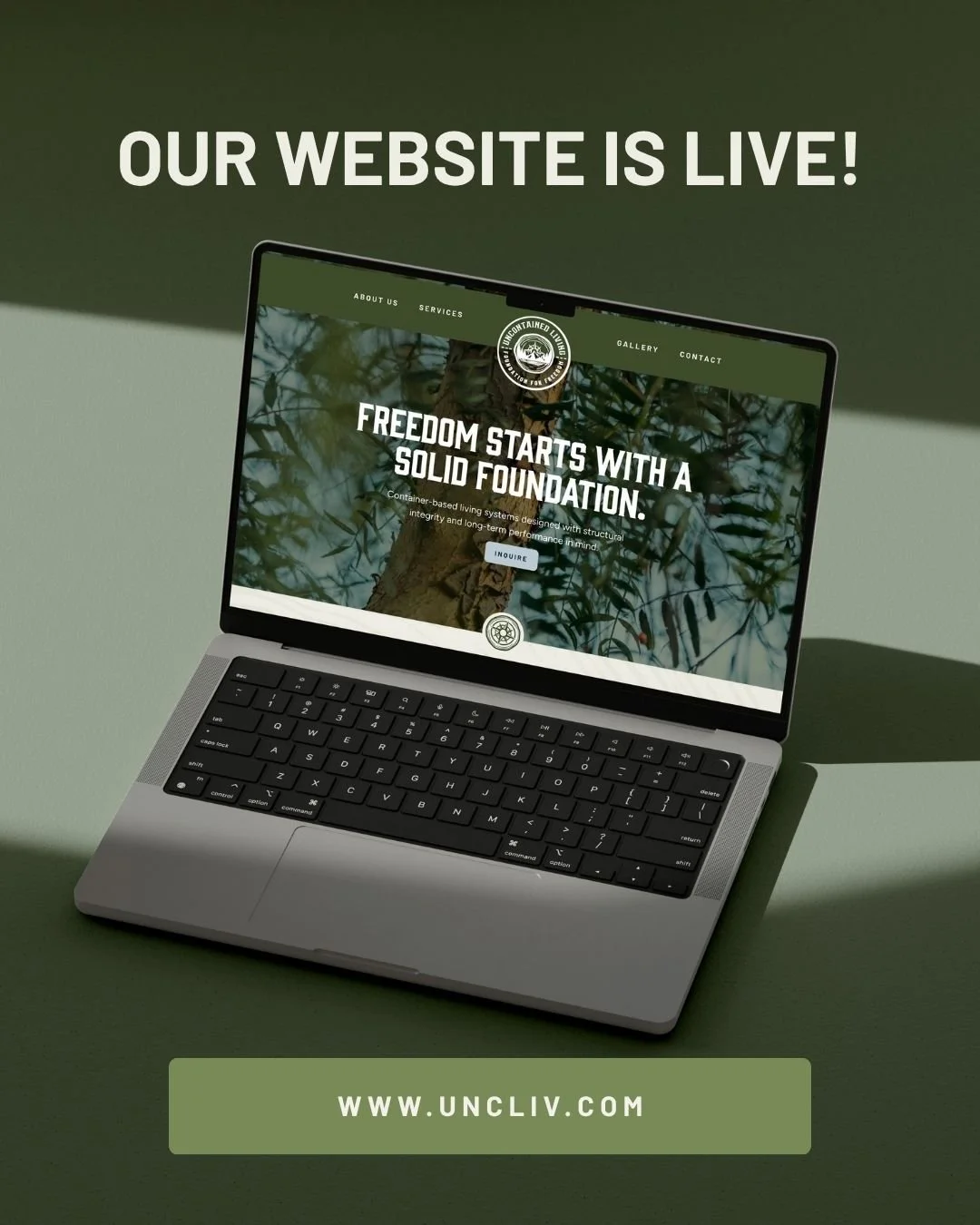 Our website is live 🎉! 

Thank you to @jaksdigital for creating a brand and website that captures the foundation of what we're about. 

Freedom starts with a solid foundation. 

That foundation doesn't have to be slabs of concrete, rooted in a city.