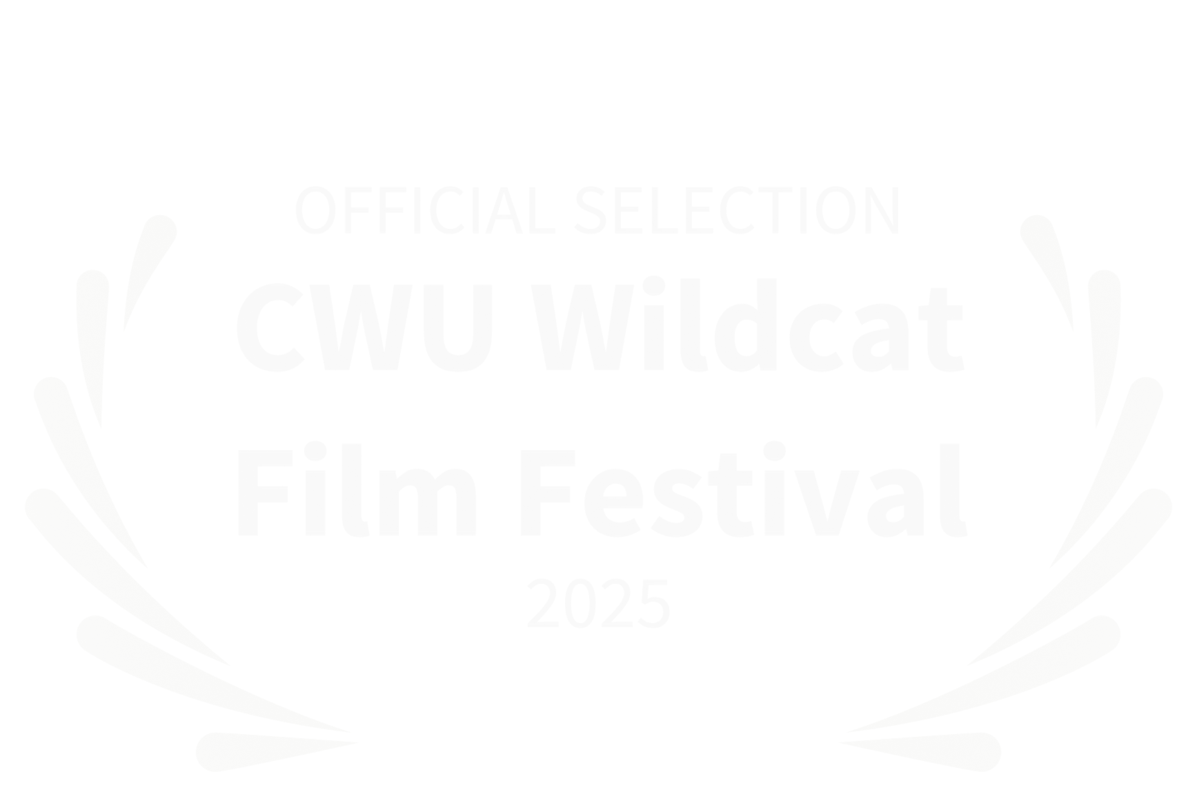 CWU Wildcat Film Festival official selection recognition for film directed by Gurdil Dardi