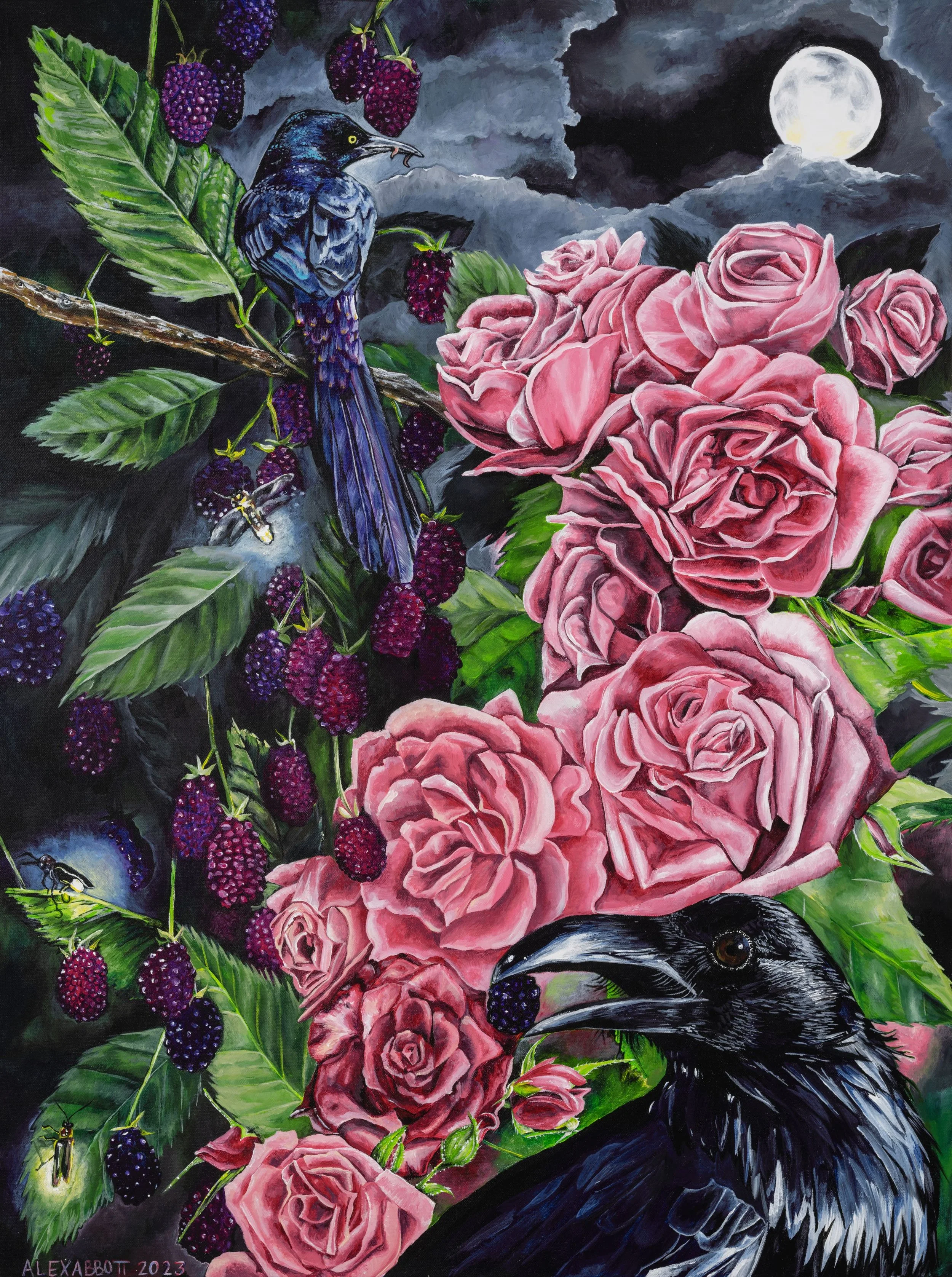 Sleeping Beauty 2023
Acrylic on Canvas
30" x 40" 