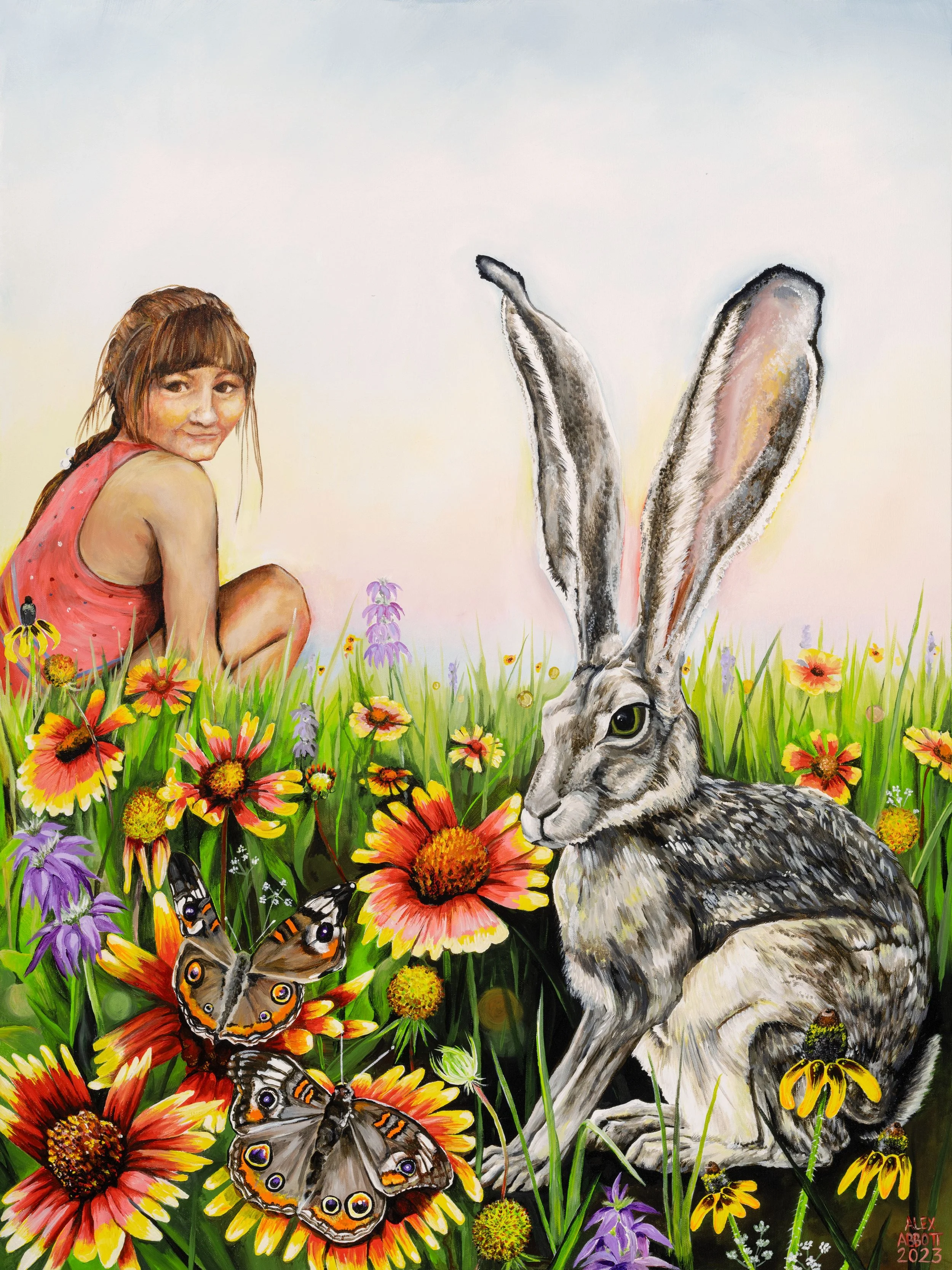 Contentment 2023
Acrylic on Canvas
30" x 40"