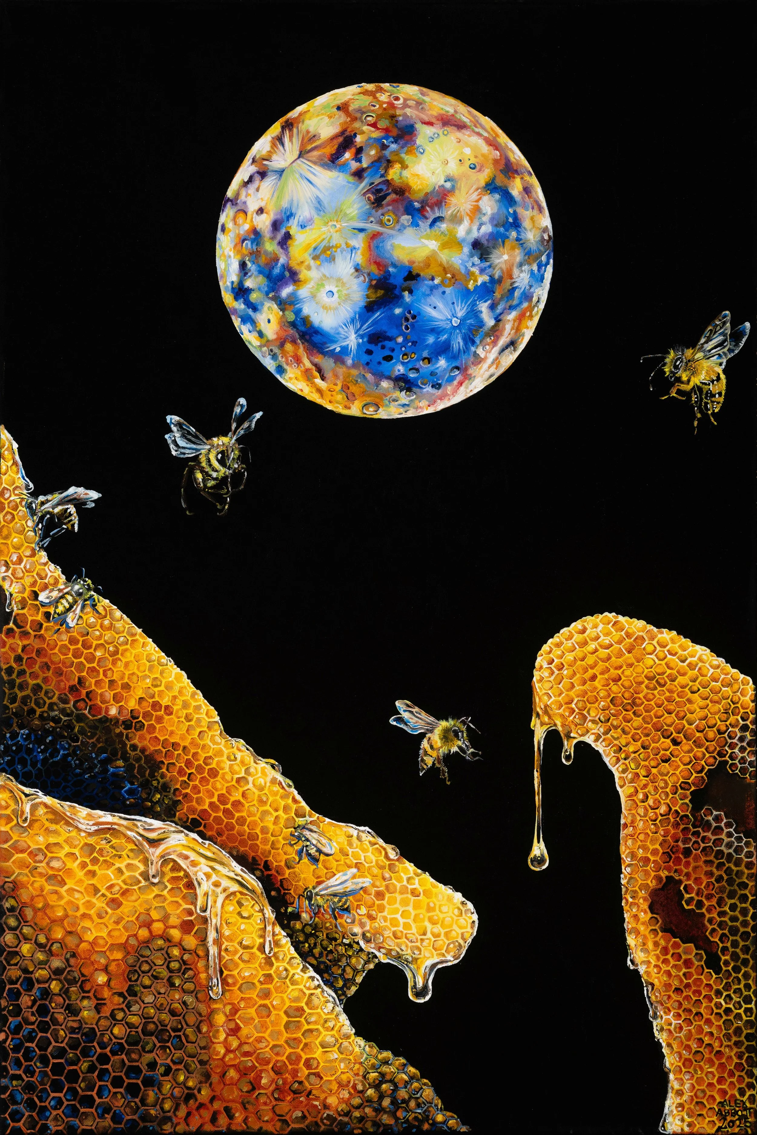 Mercury 2025
Oil and Acrylic on Canvas
24" x 36"