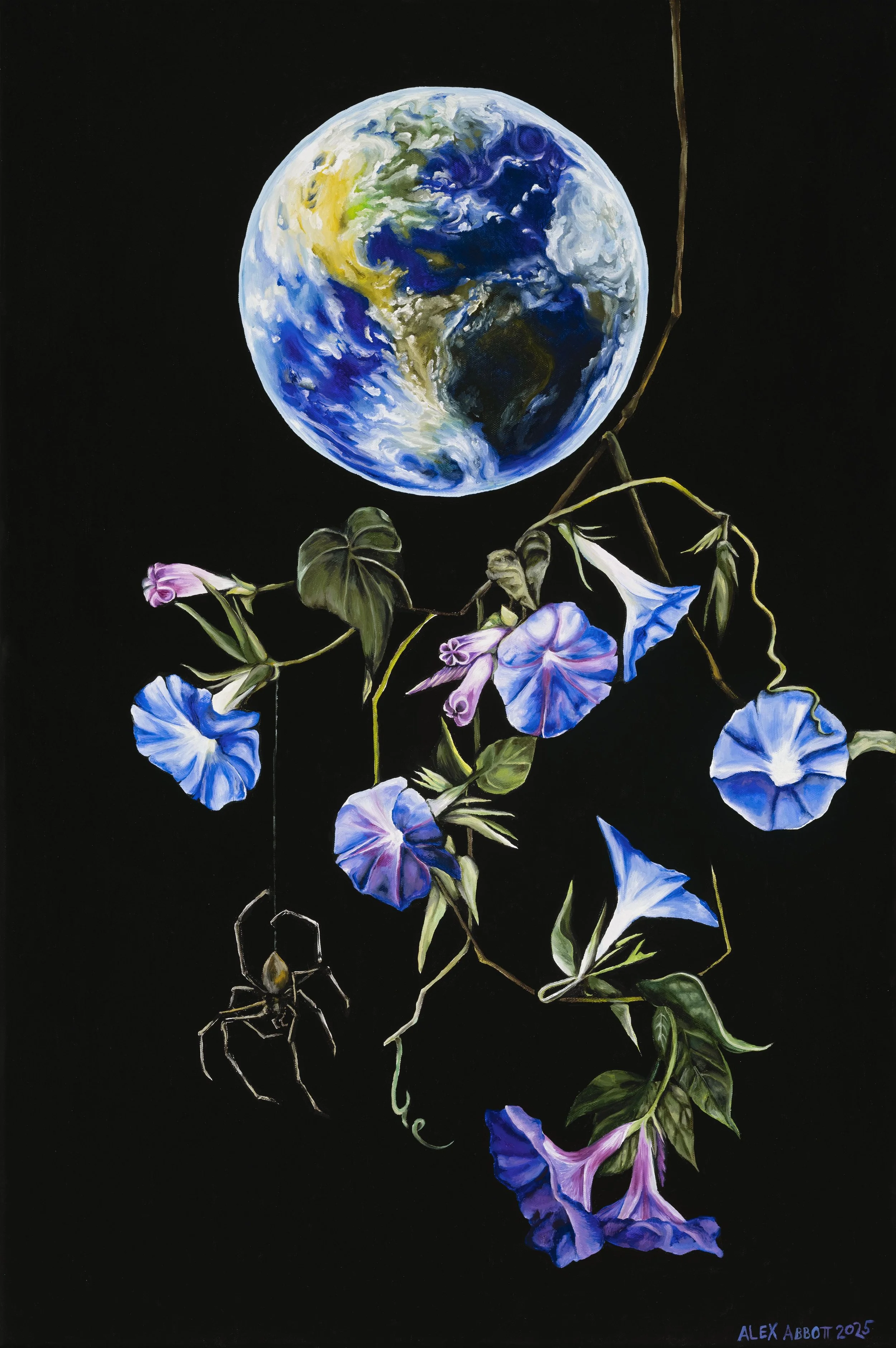 Earth 2025
Oil and Acrylic on Canvas
24" x 36"