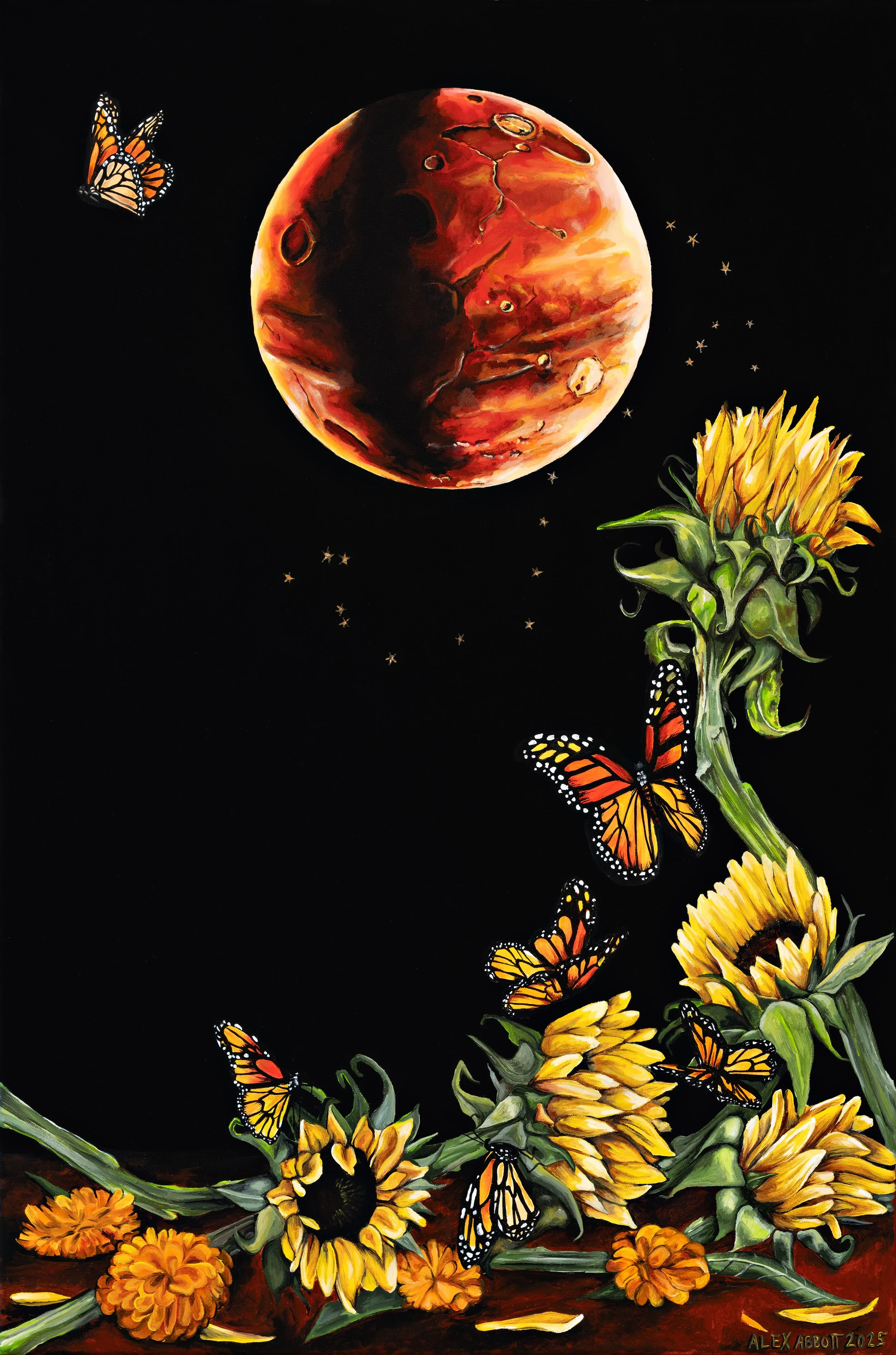 Mars 2025
Acrylic on Canvas
24" x 36"