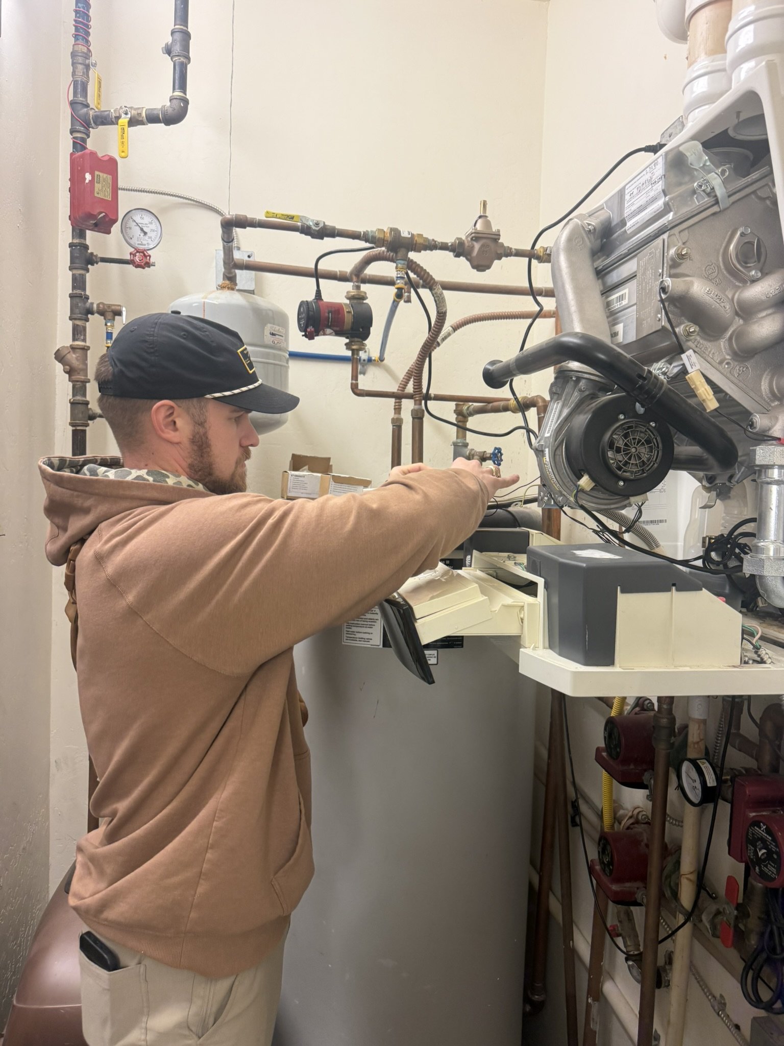 Igniter sensor clean to fix home broiler 