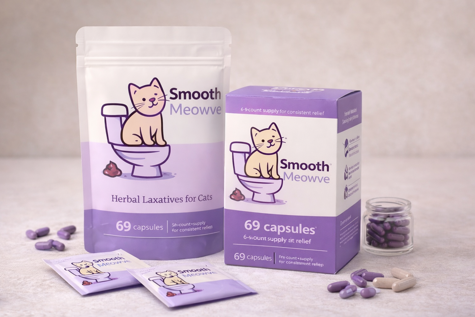 Smooth Meowve Advanced Feline Gut Harmony Complex
