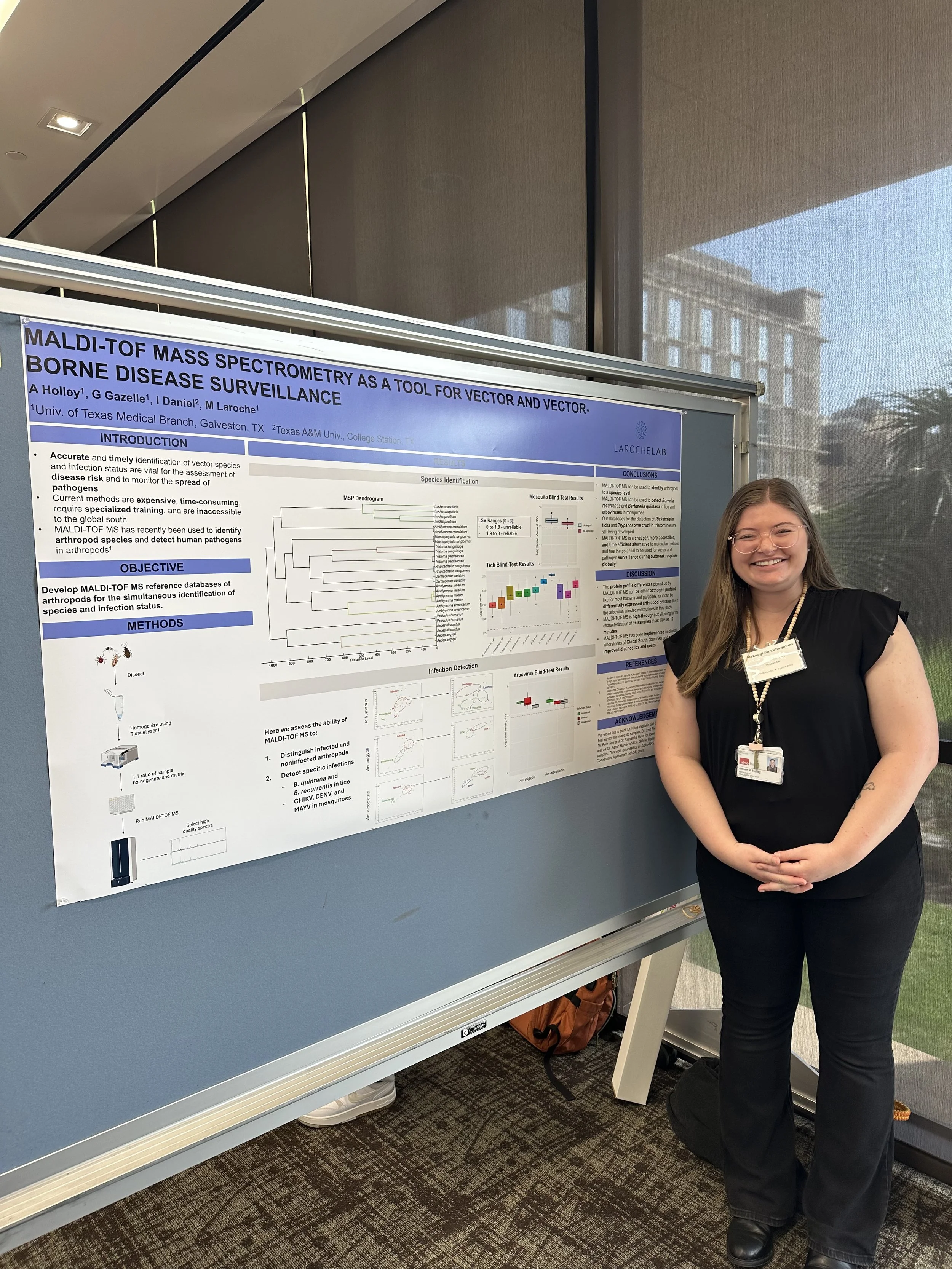 Amber at the McLaughlin Symposium